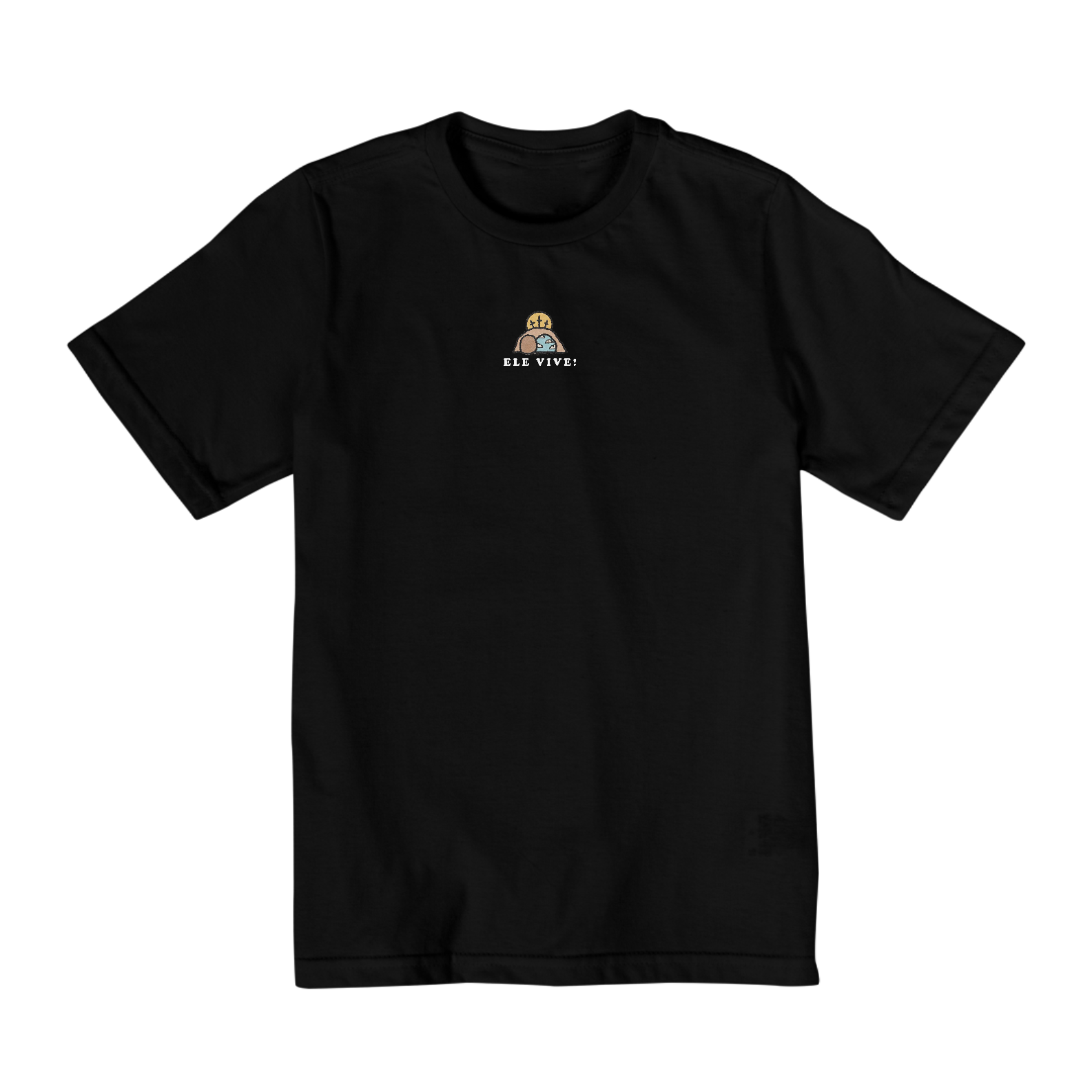 Camisa Infantil 10 a 14 anos - Ele Vive!