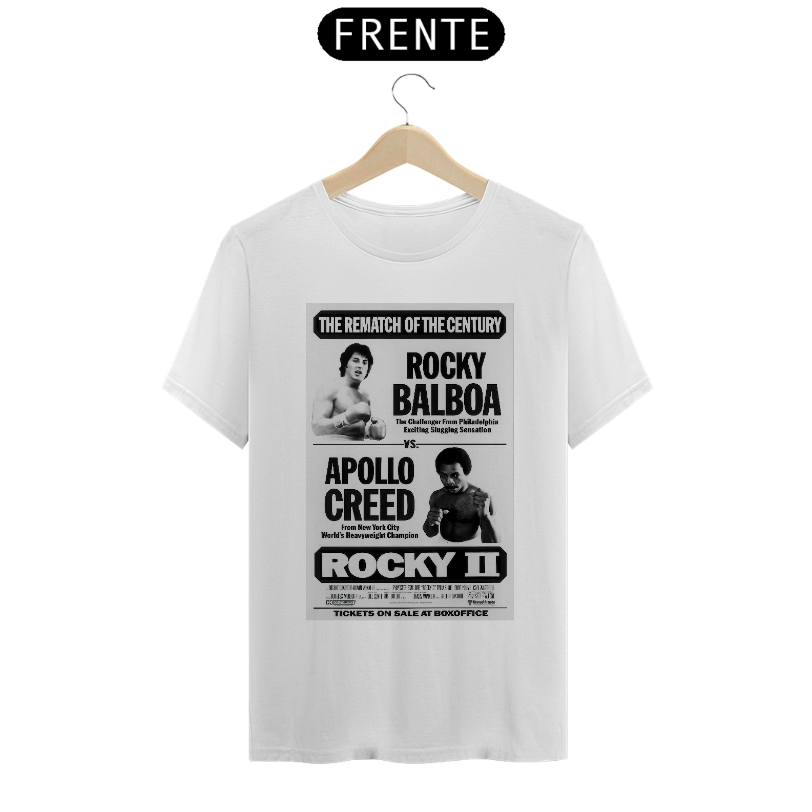 Camiseta Rocky II - The Revenge