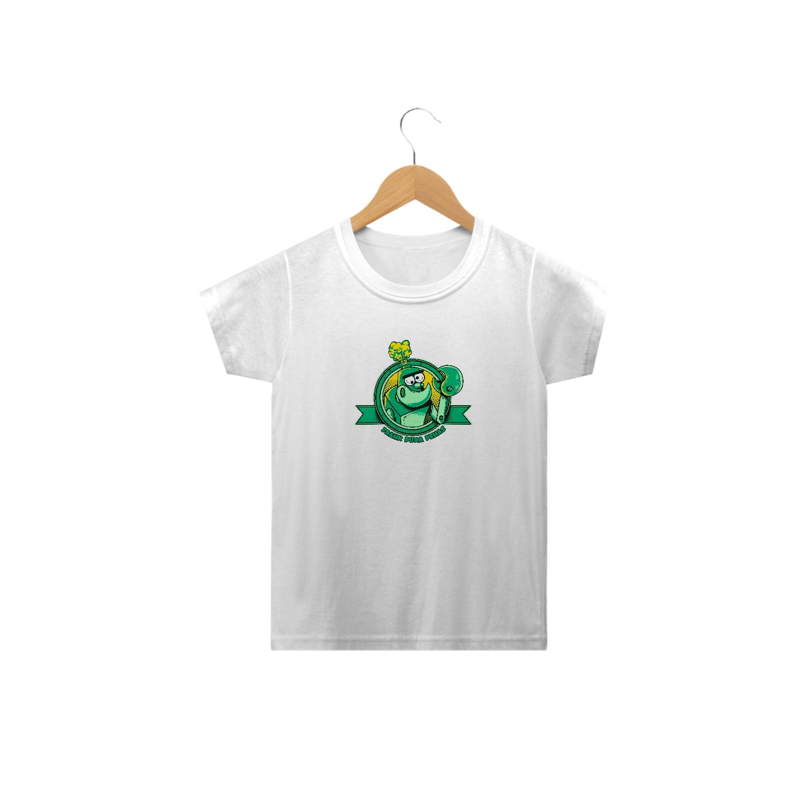 Camiseta Infantil - Frank Puxa Penas