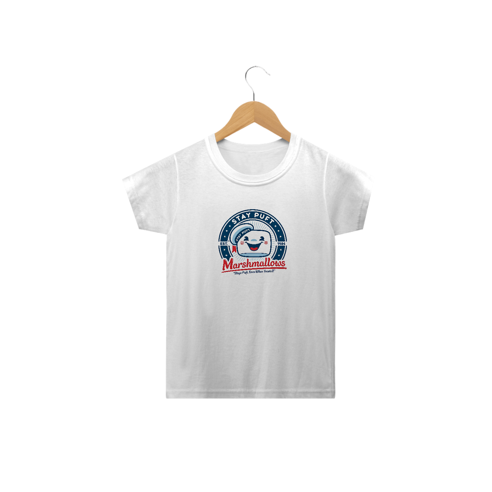 Camiseta Infantil Caça Fantasmas - Stay Puft