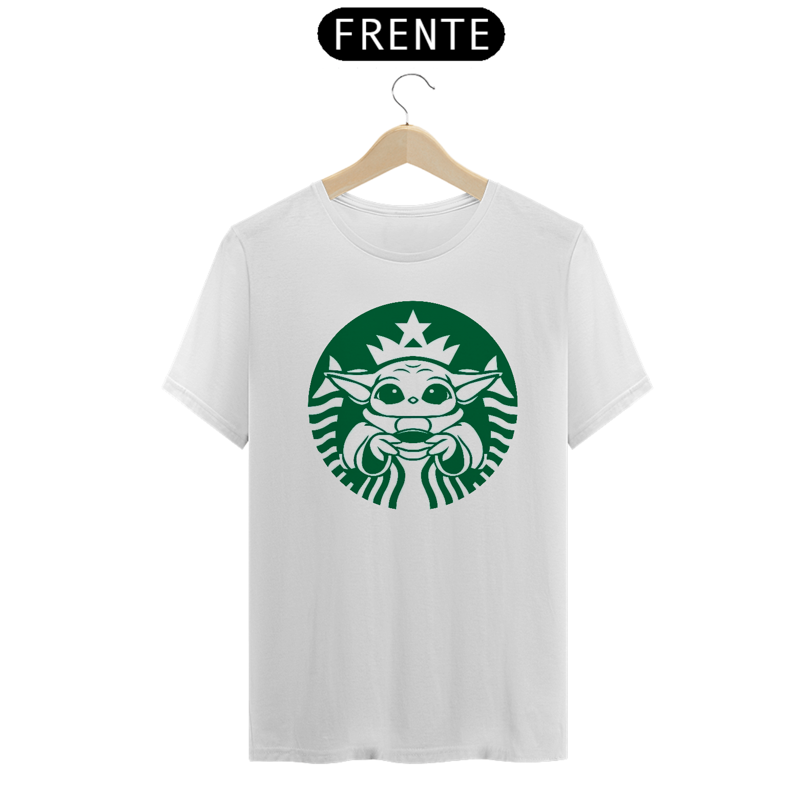 Camiseta Star Wars - Bebê Yoda
