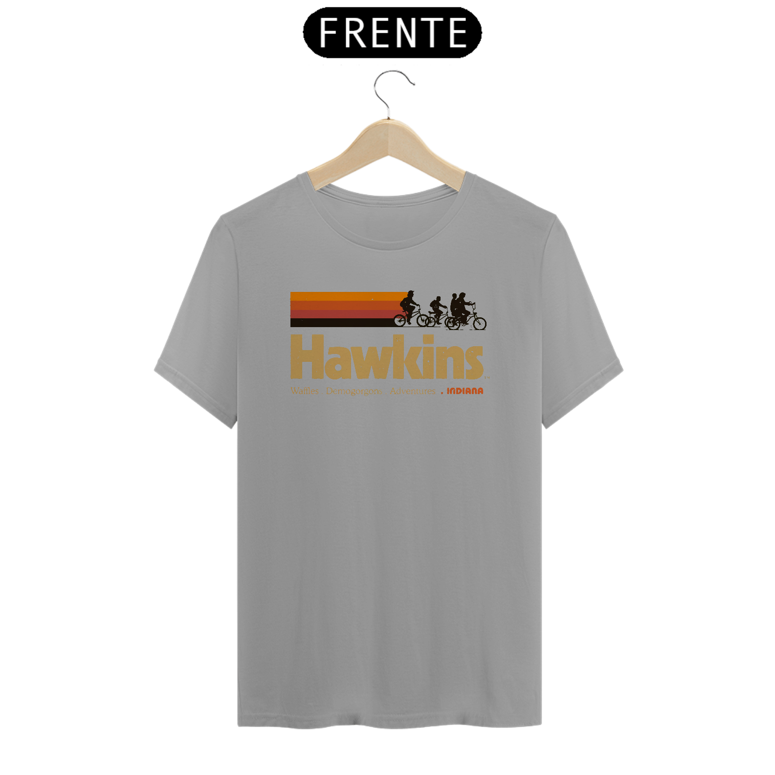 Camiseta Stranger Things - Hawkins