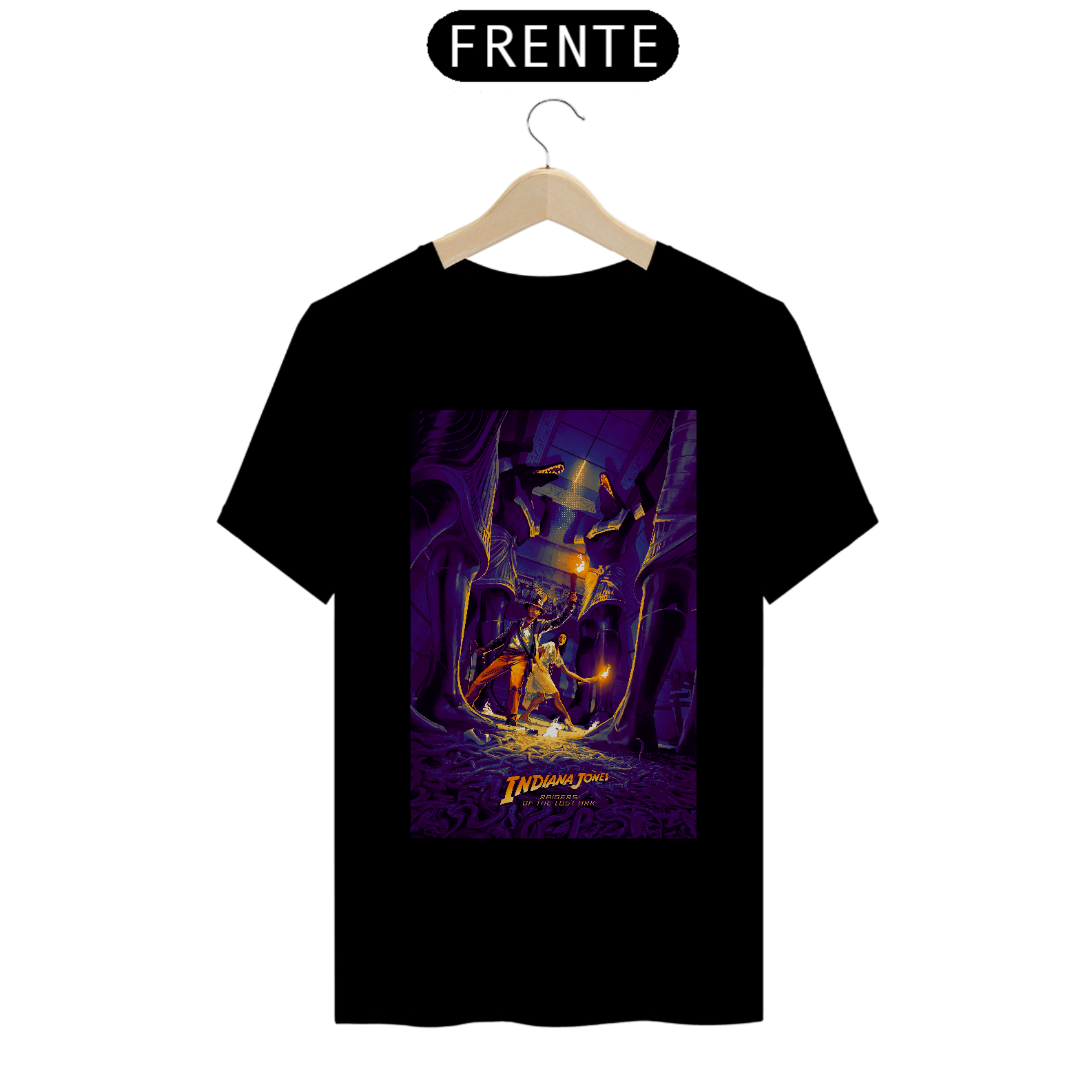 Camiseta Indiana Jones e os Caçadores da Arca Perdida