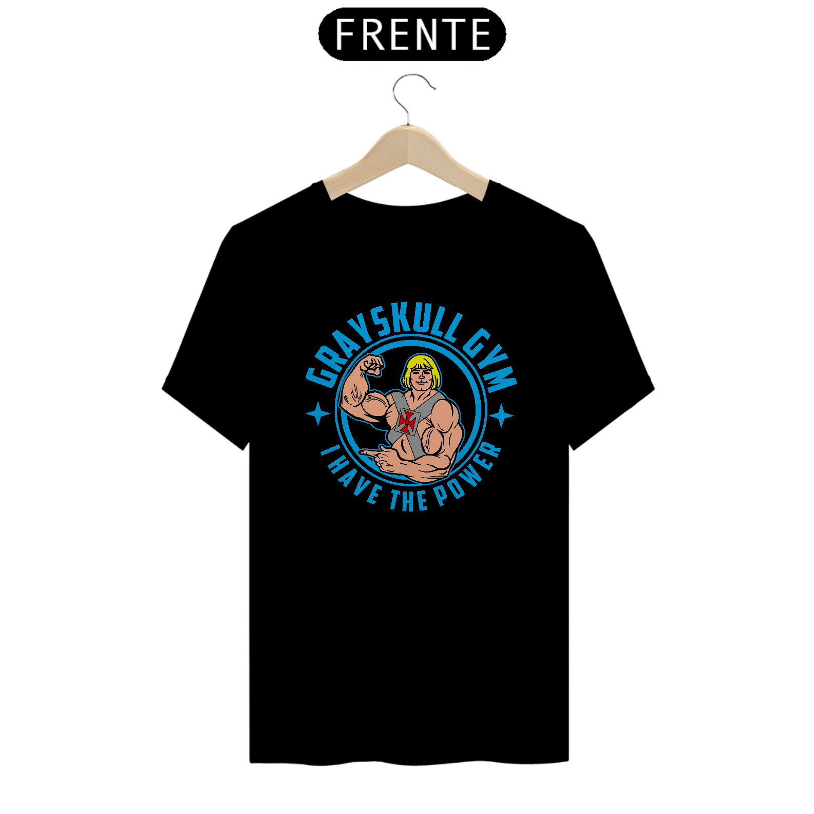 Camiseta He-Man - Grayskull Gym