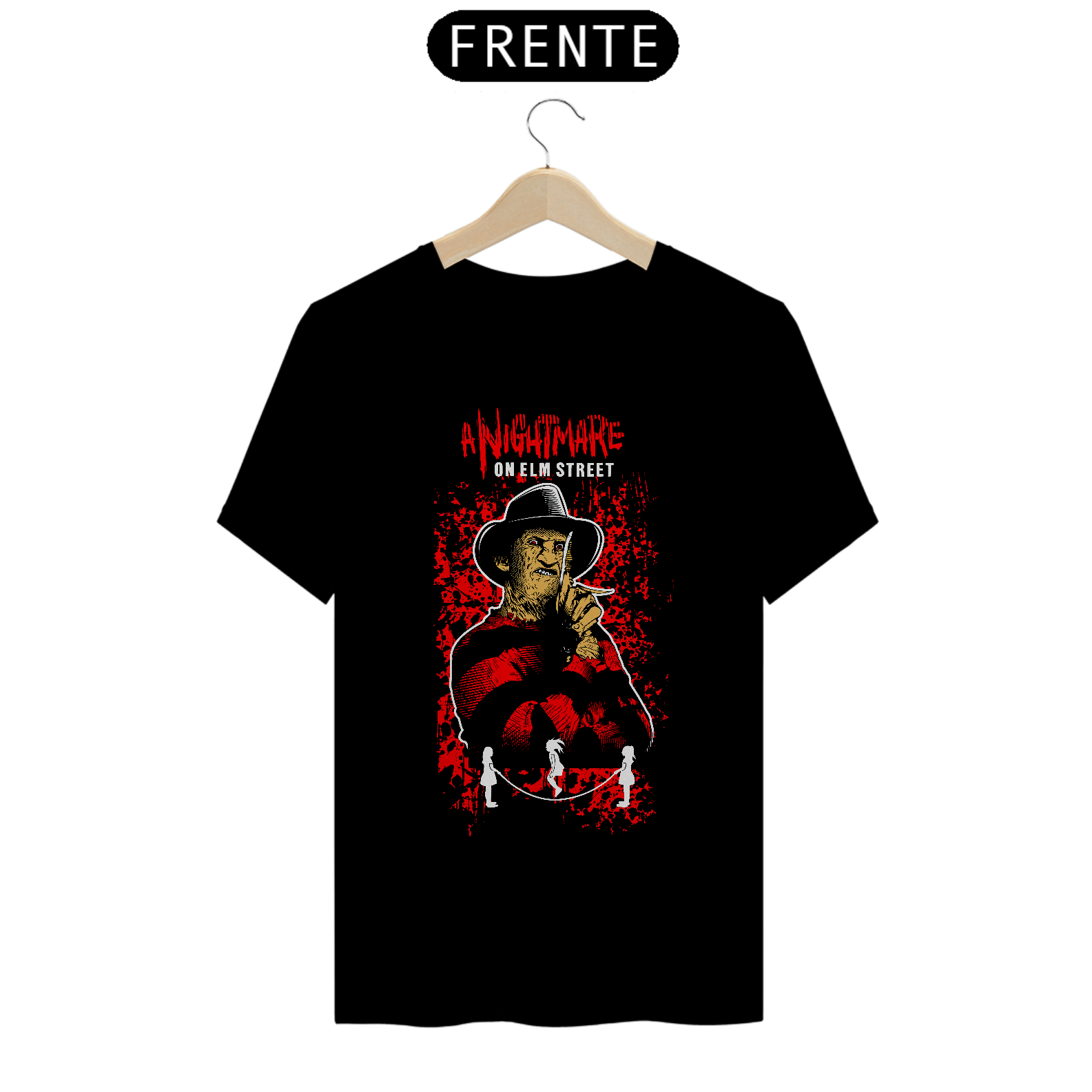 Camiseta A Hora do Pesadelo