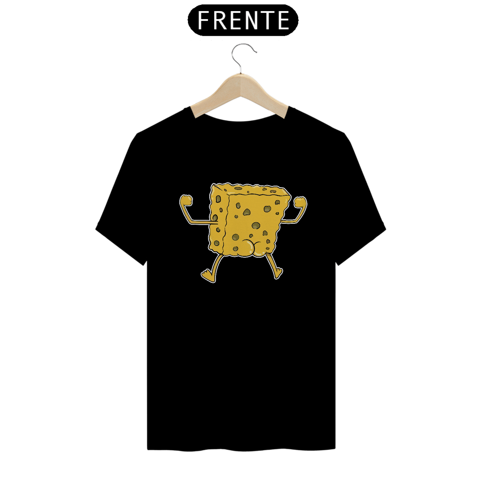 Camiseta Bob Esponja - Naked