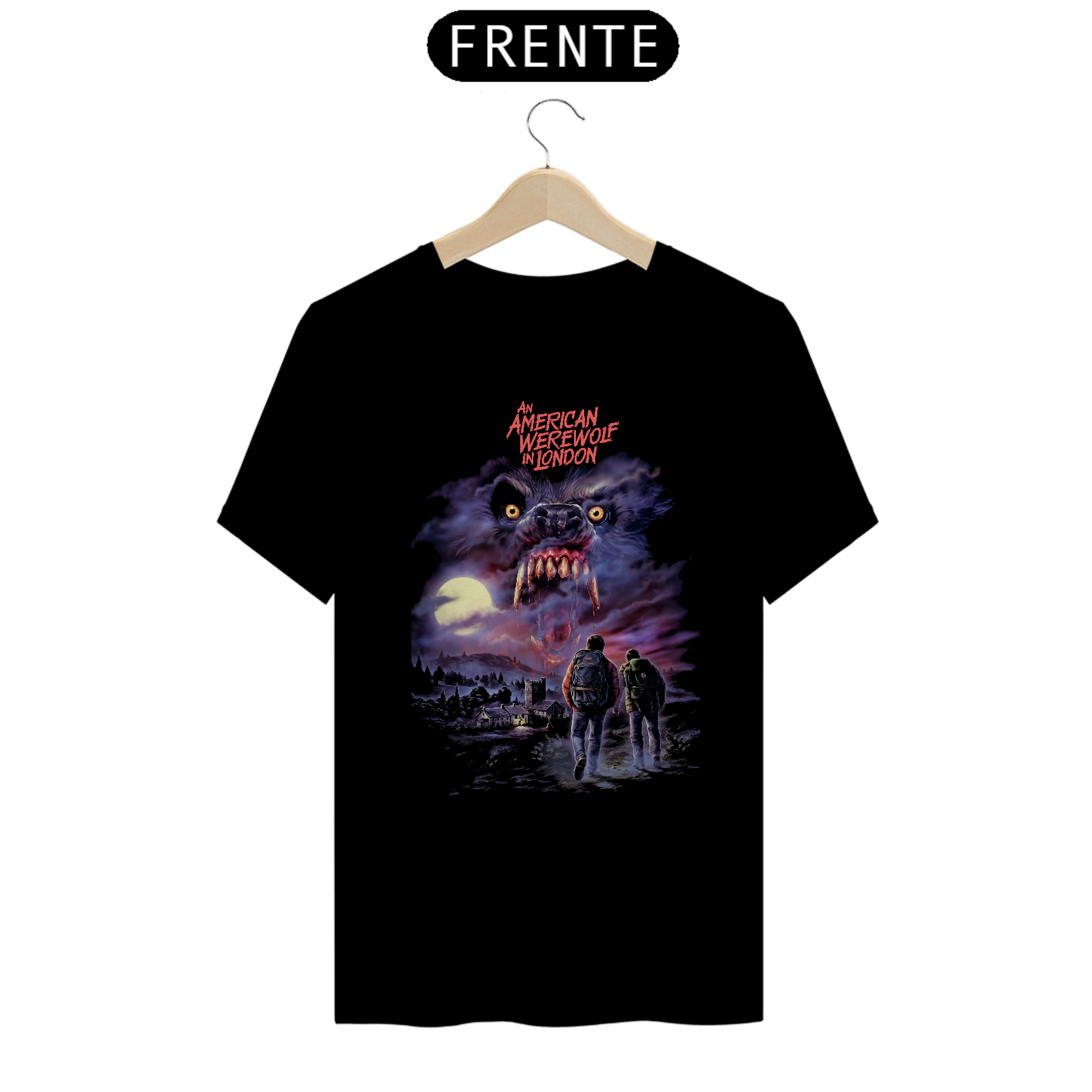 Camiseta Um Lobisomem Americano em Londres - II