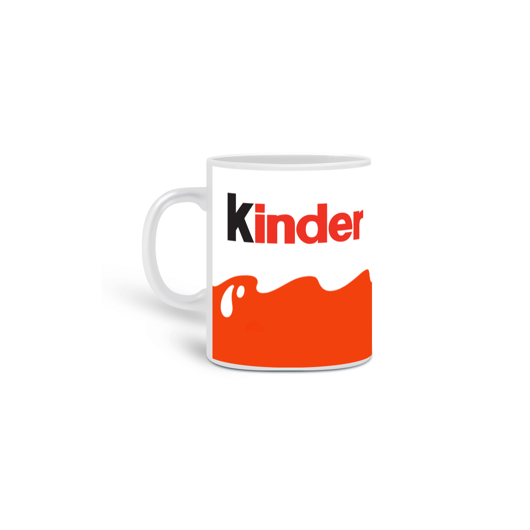 Caneca Porcelana Kinder