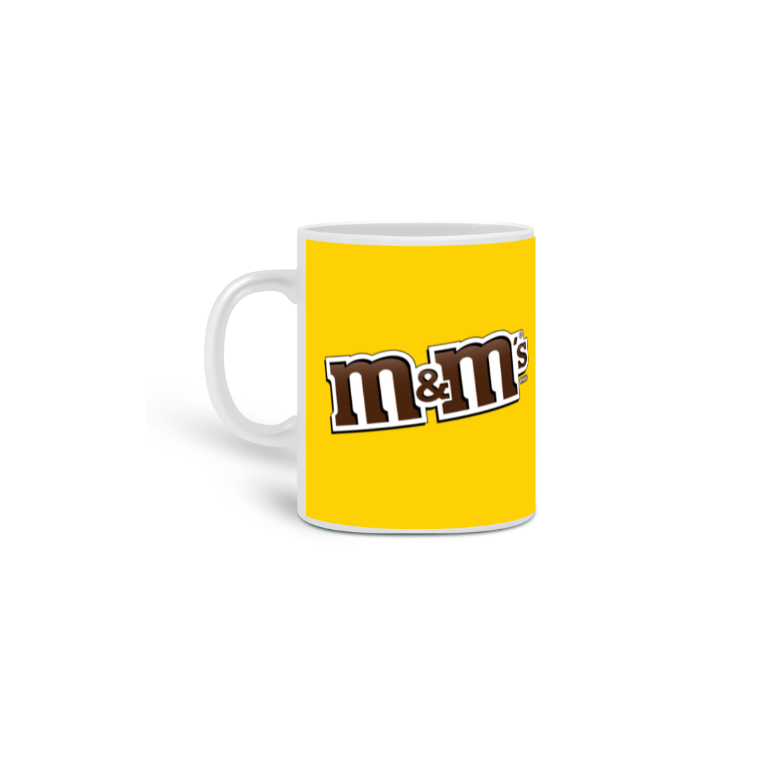 Caneca Porcelana M&Ms