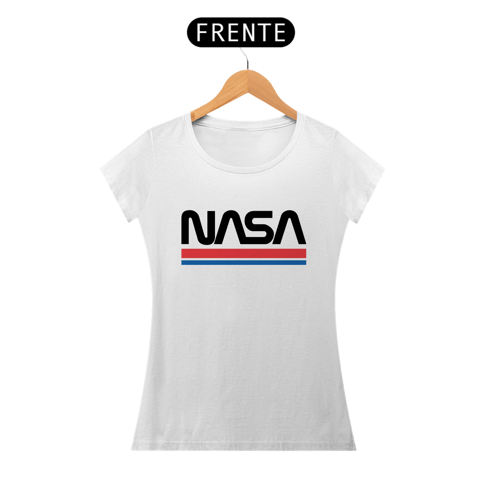 Camisa NASA Feminina LogoH