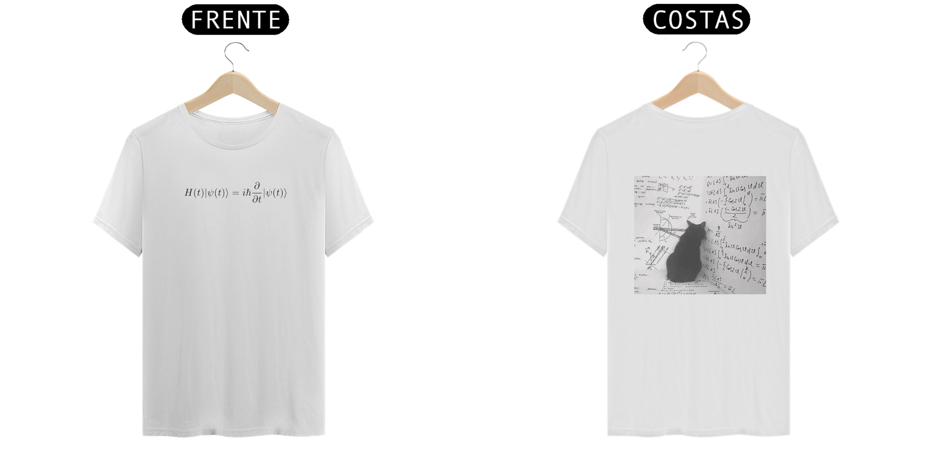 Camisa Equação de Schrödinger 
