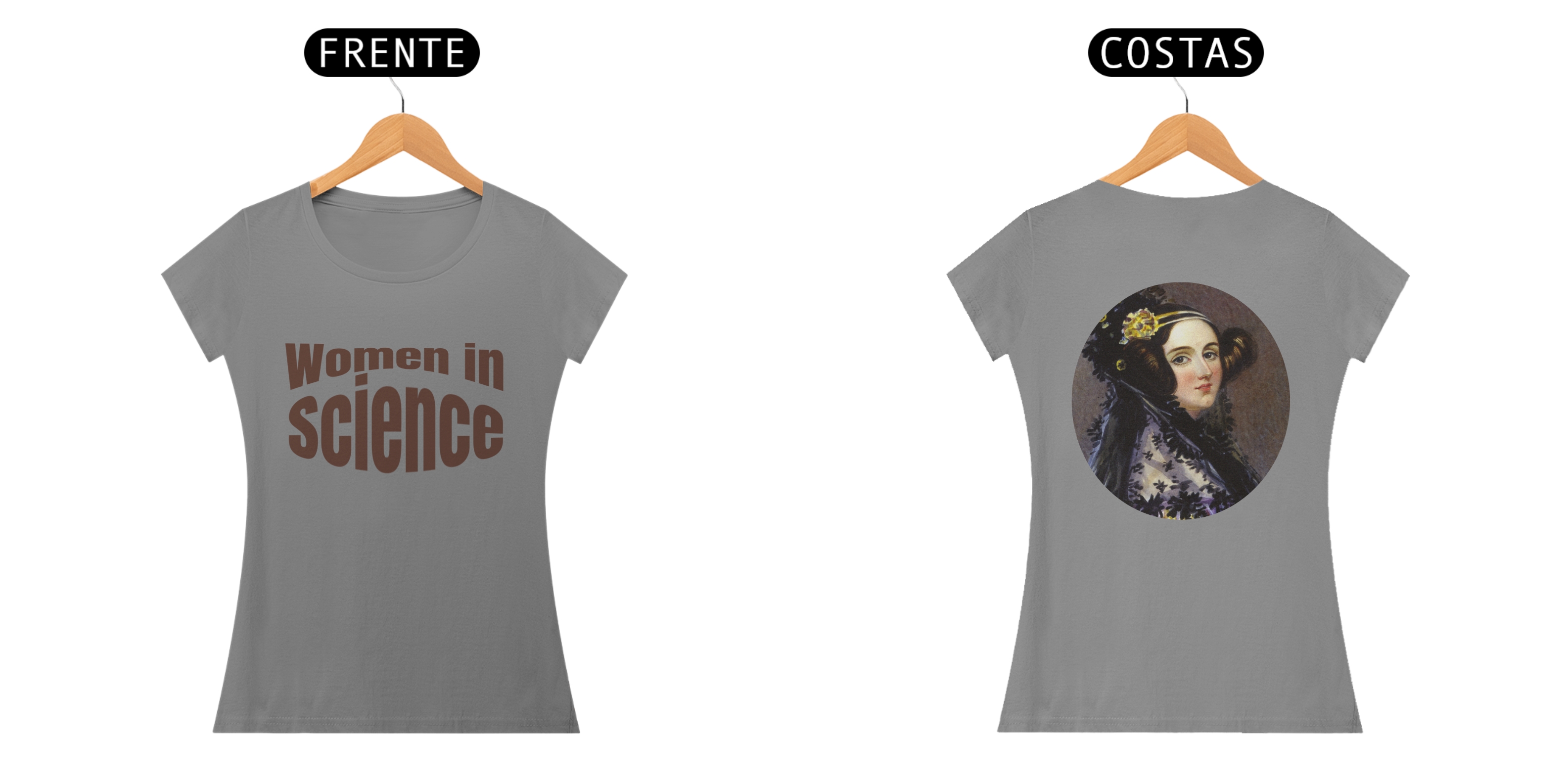 Camisa Women in Science Feminina Ada Lovelace