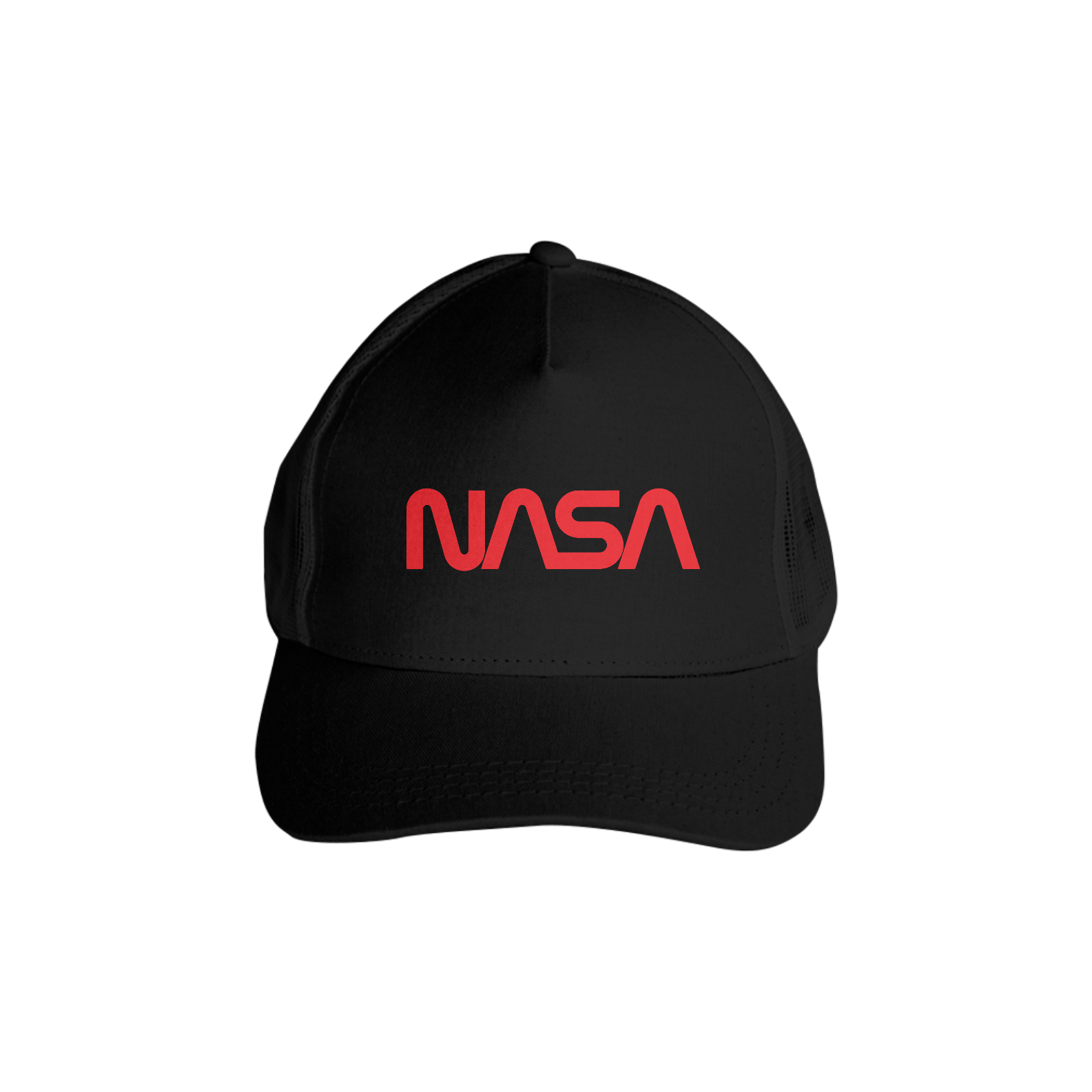 Boné NASA Logo Horizontal Vermelho