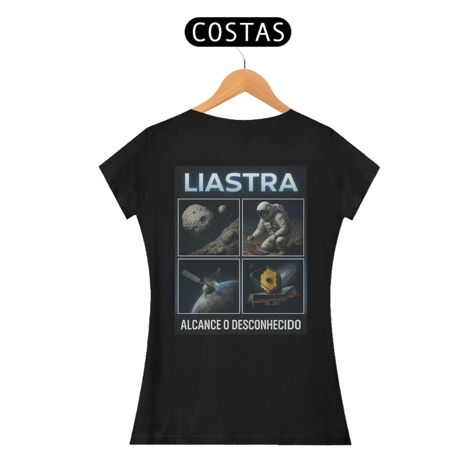 Camisa Space Satélites LIASTRA Feminina