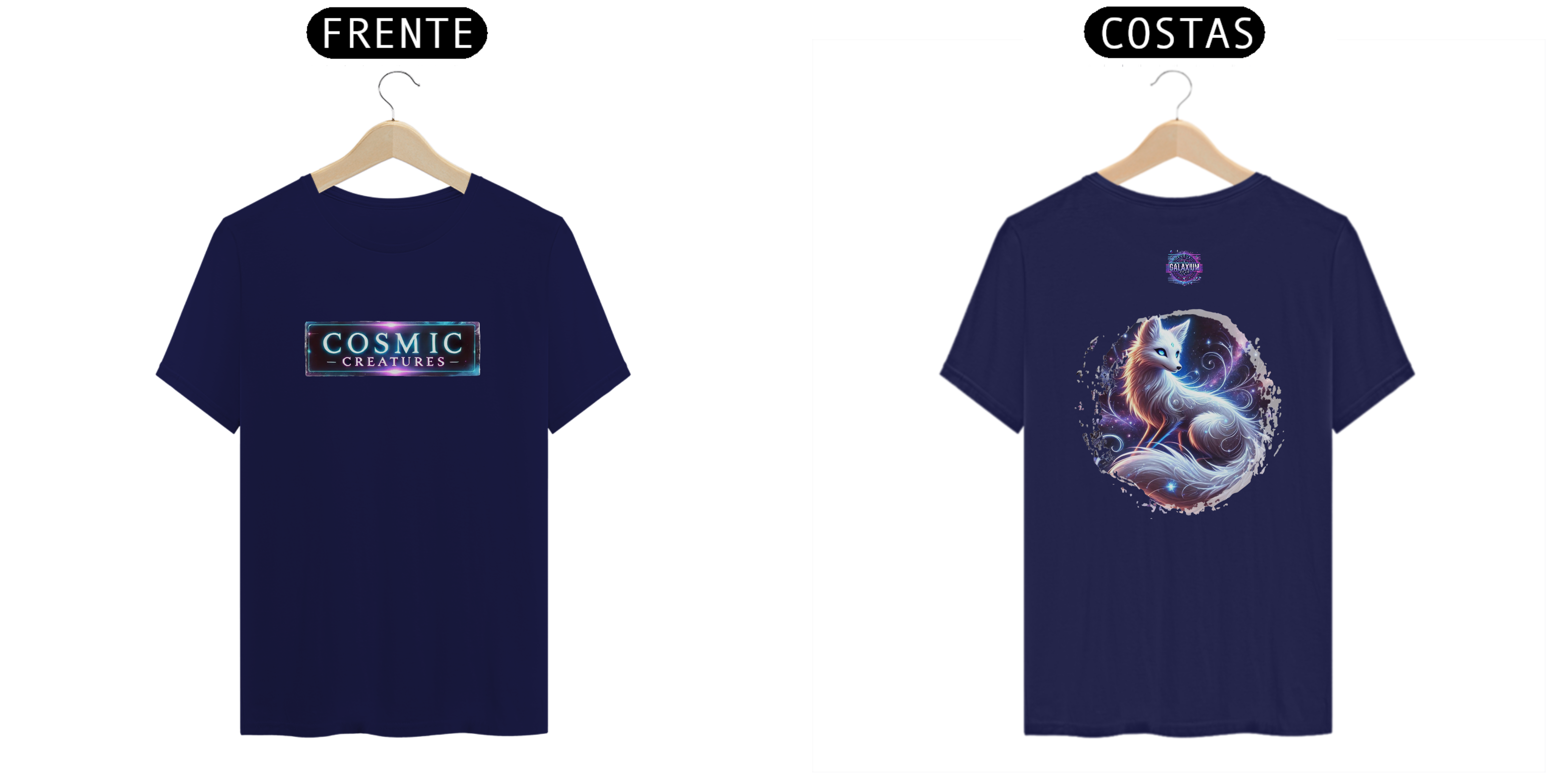 Camiseta coleção Cosmic Creatures, Aetherfox