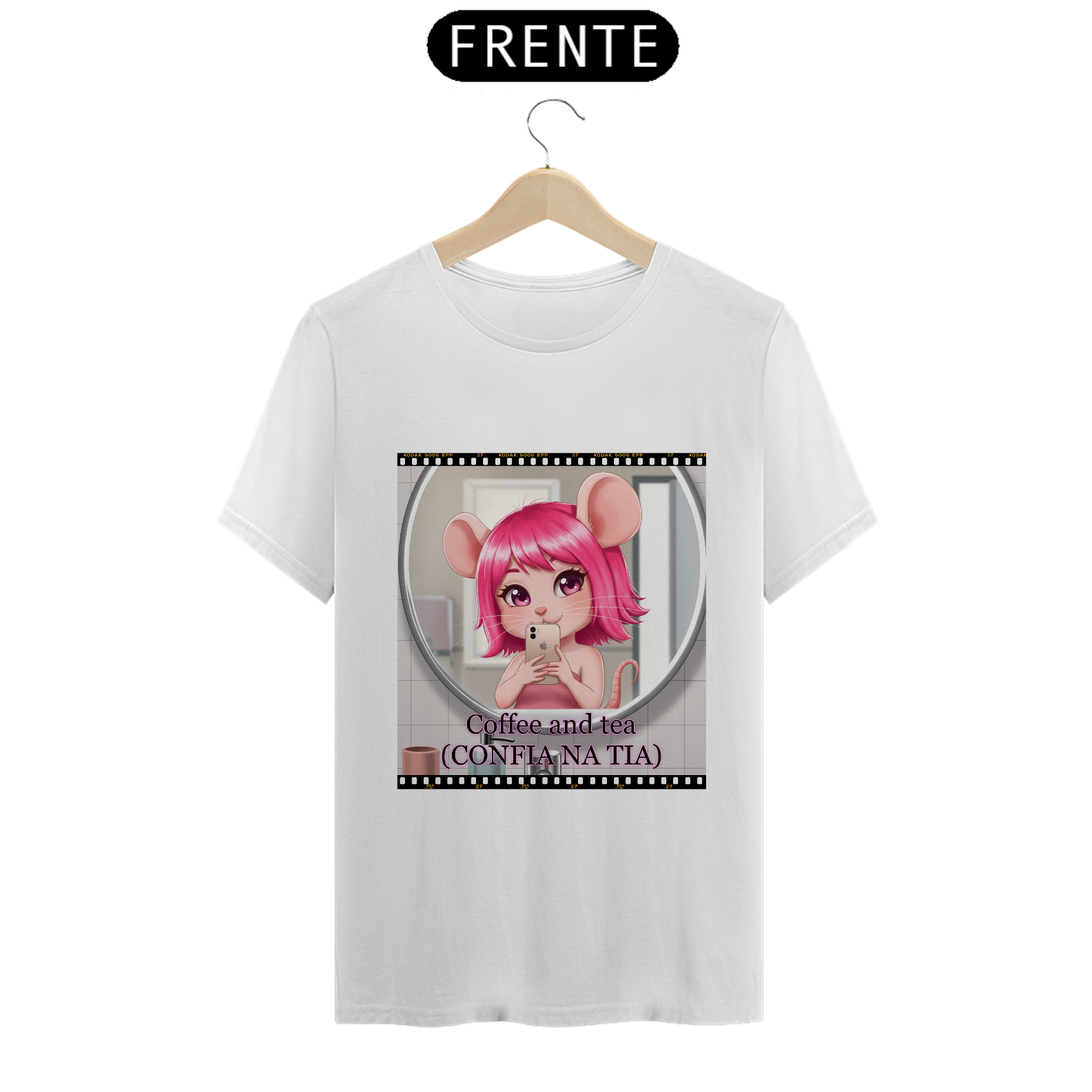 Camiseta unissex Confia na tia