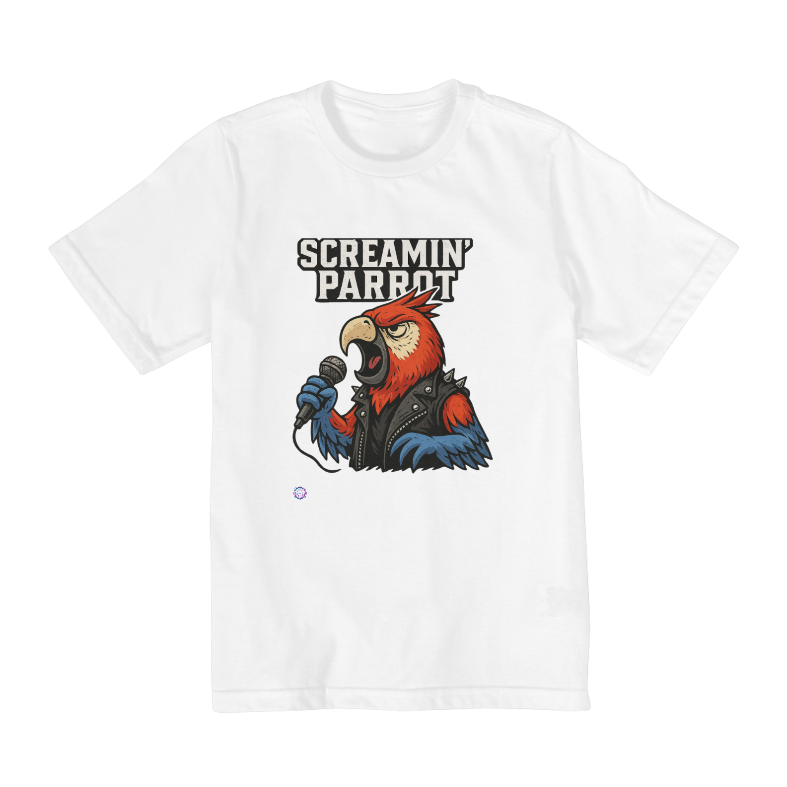 camiseta infantil (10 A 14) Screamin Parrot