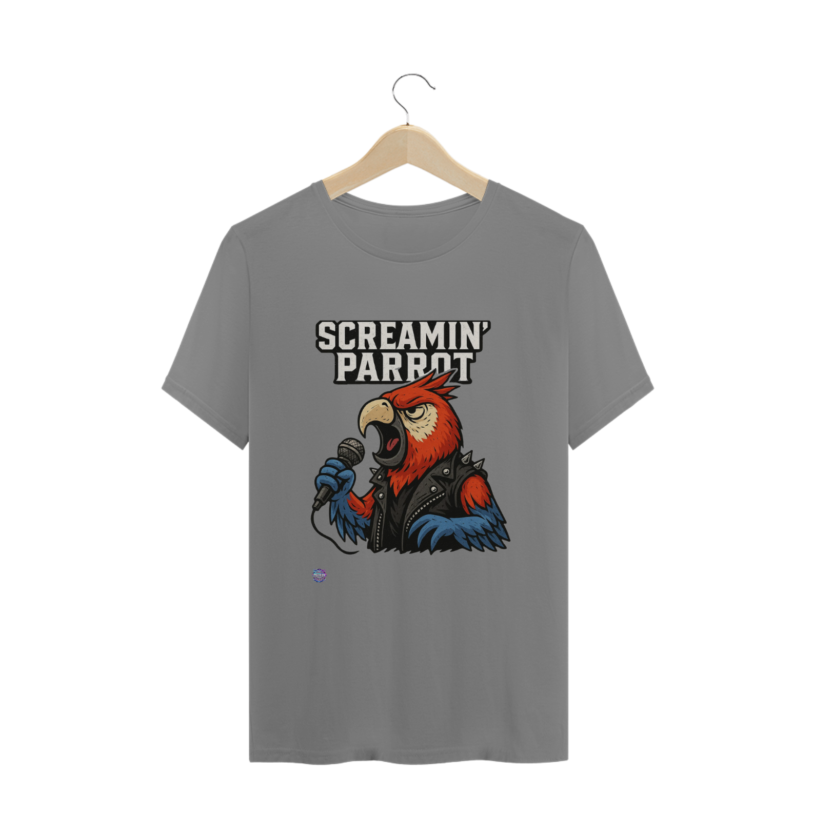 Camiseta plus size Screamin Parrot
