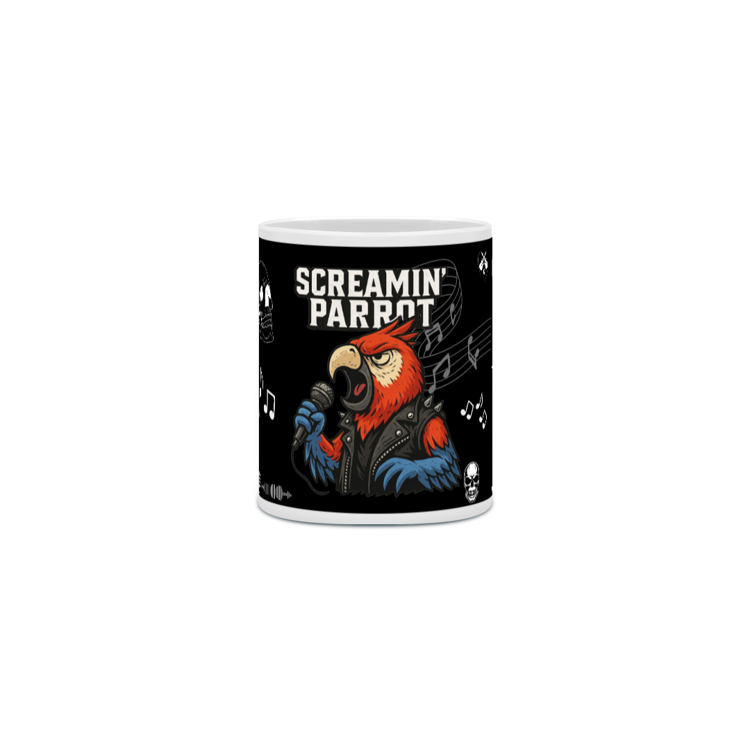 Caneca Screamin Parrot