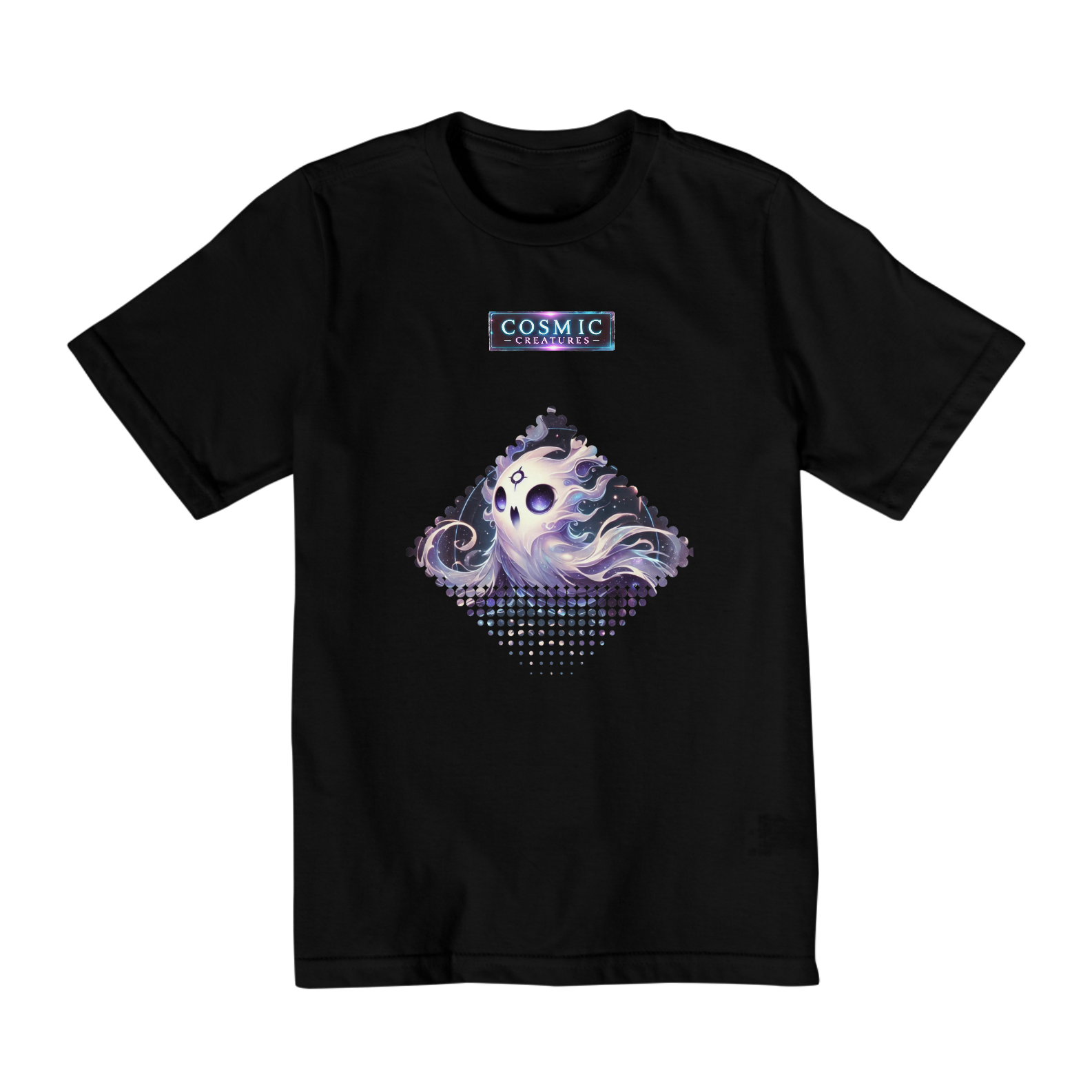 Camiseta infantil (2 A 8) coleção Cosmic Creatures, Astrogeist