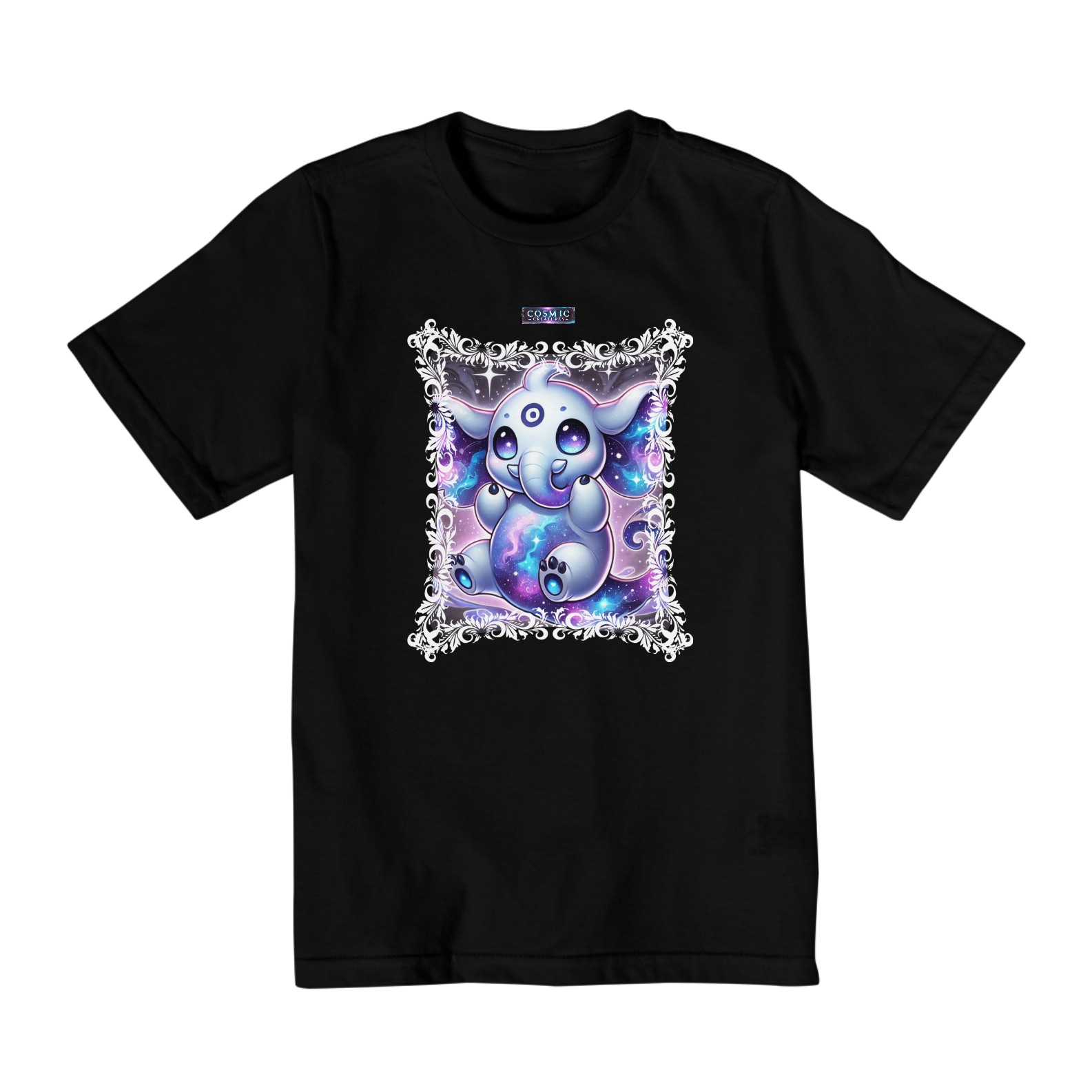 Camiseta infantil (2 A 8) coleção Cosmic Creatures, Astrophaunt