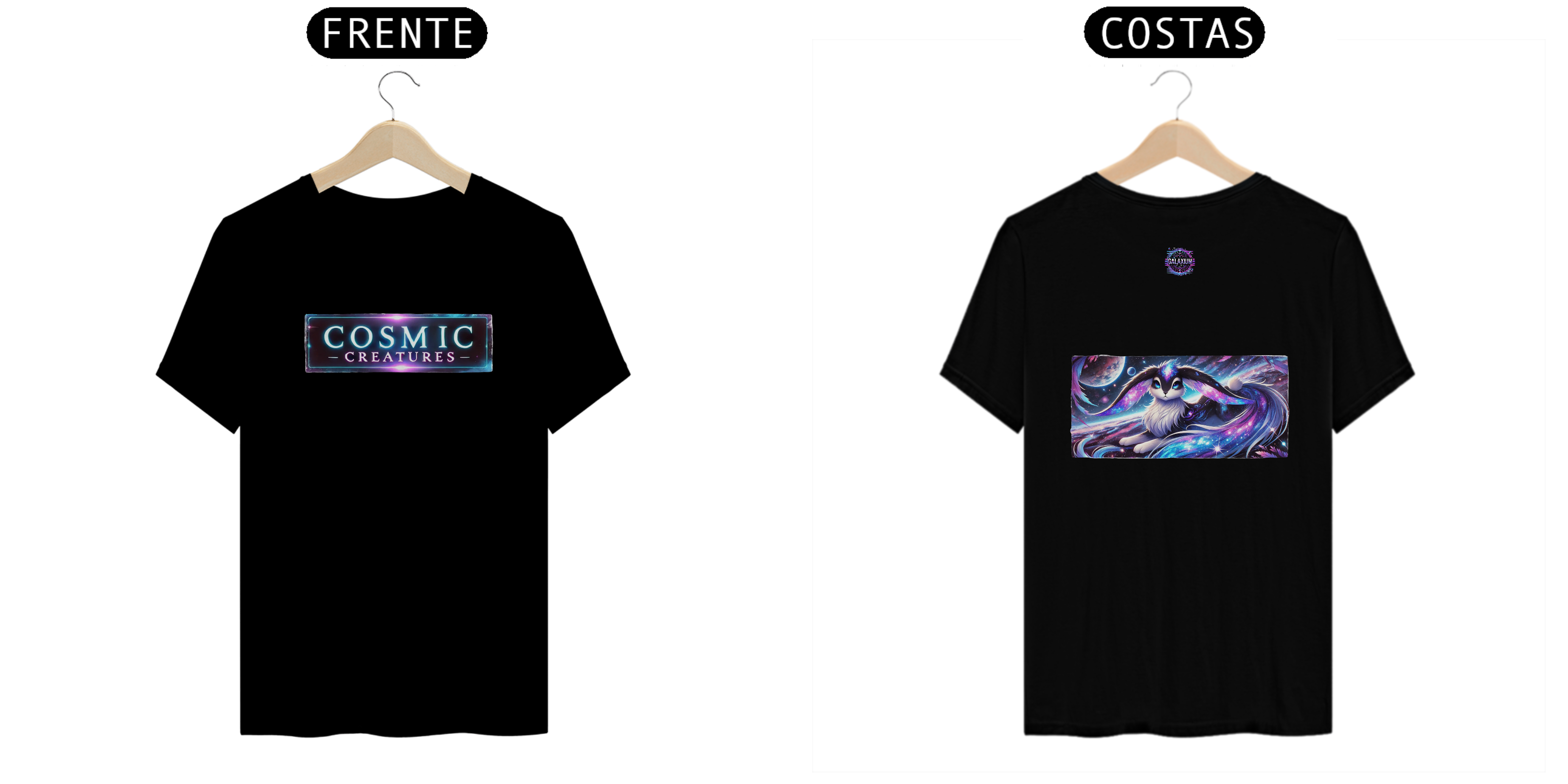 camiseta coleção Cosmic Creatures, Cometuff