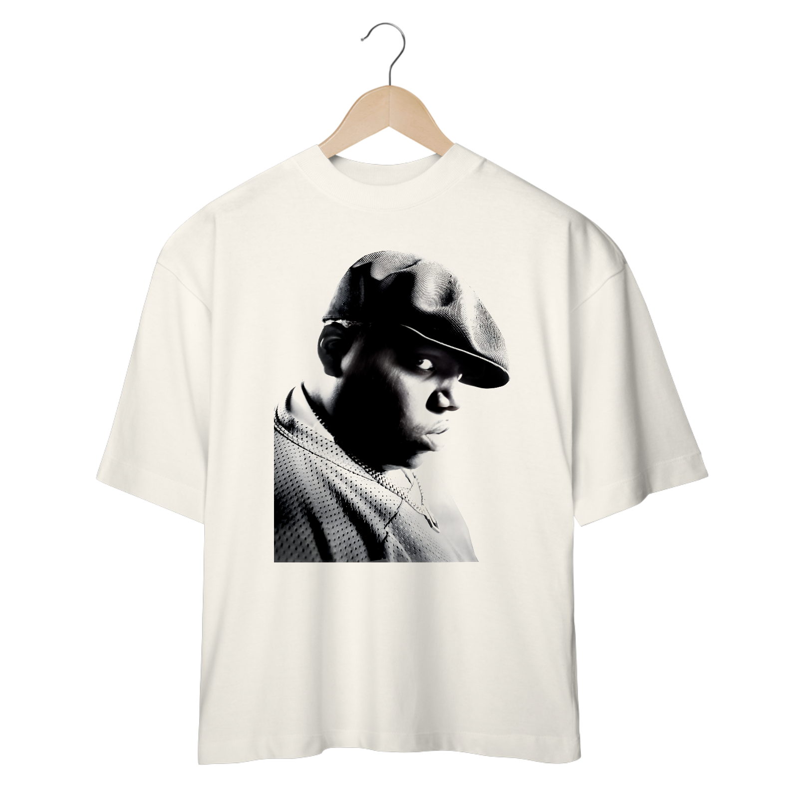 Camiseta (Oversized) The Notorious B.I.G - Coleção Hip Hop/Rap