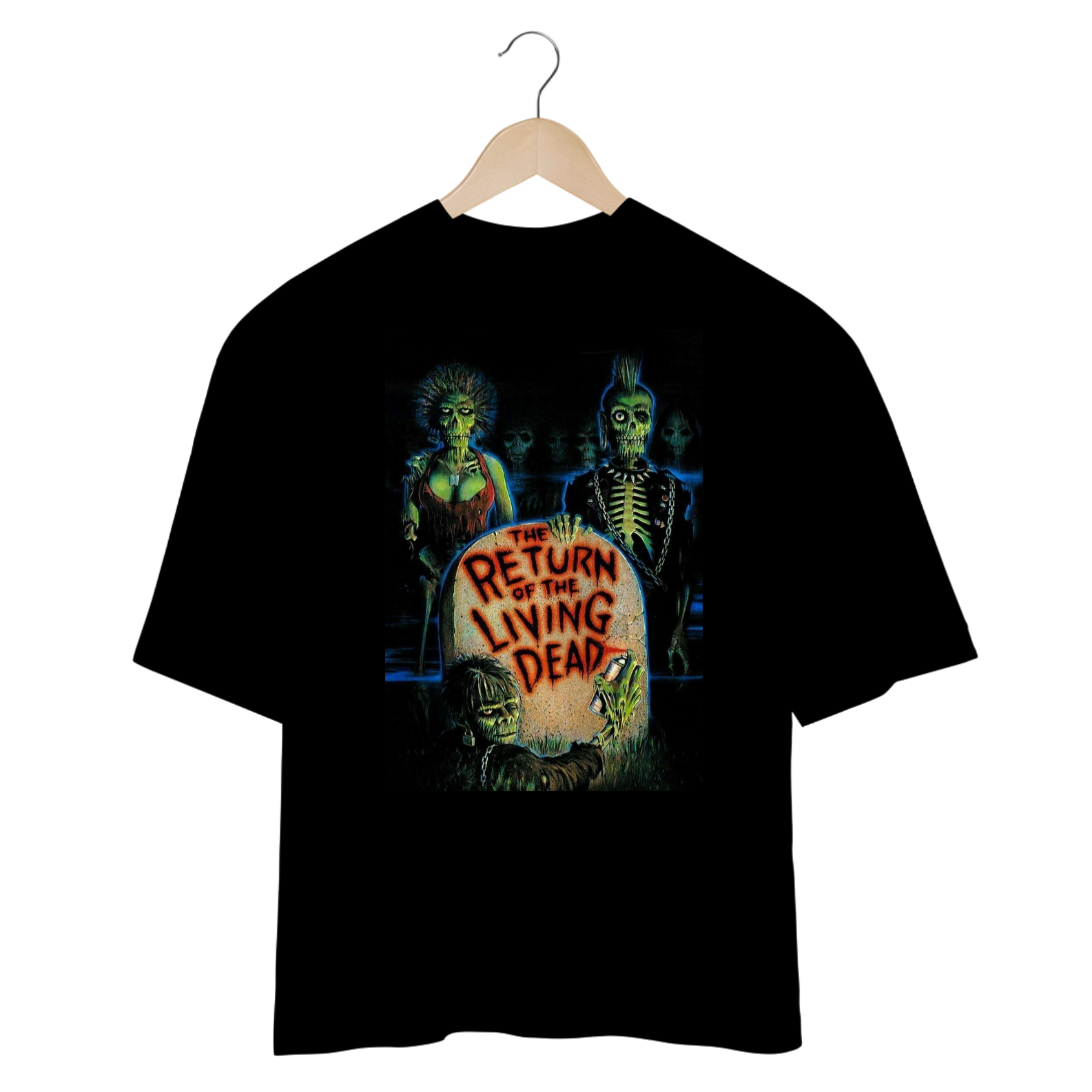 Camiseta (Oversized) A Volta dos Mortos Vivos - Coleção Filmes