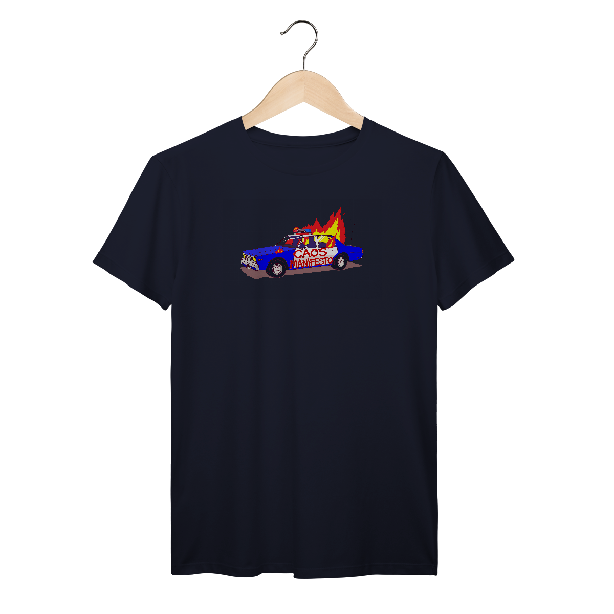 Camiseta Premium Caos Manifesto - Coleção Exclusivas