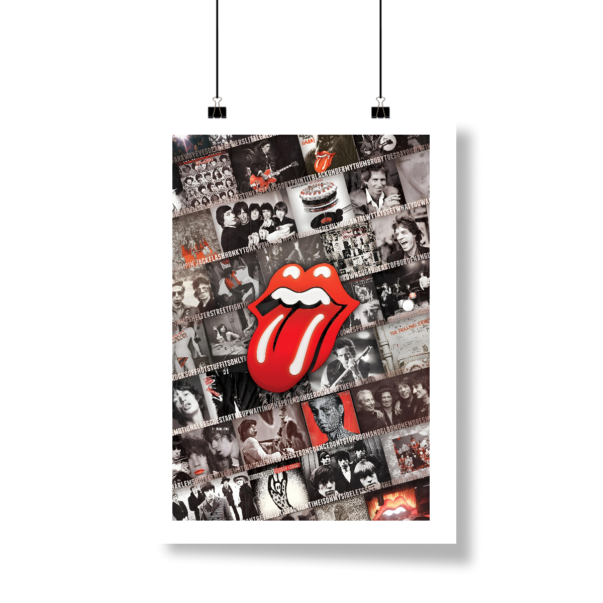Poster Rolling Stones - Coleção Rock