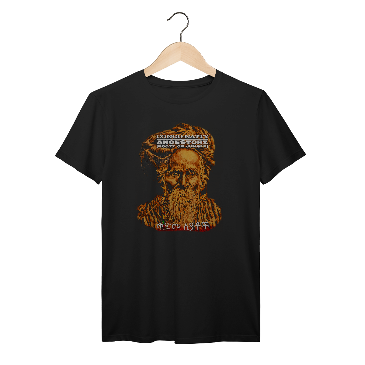 Camiseta Premium Congo Natty - Ancestorz - Coleção Jungle/Drum n' Bass