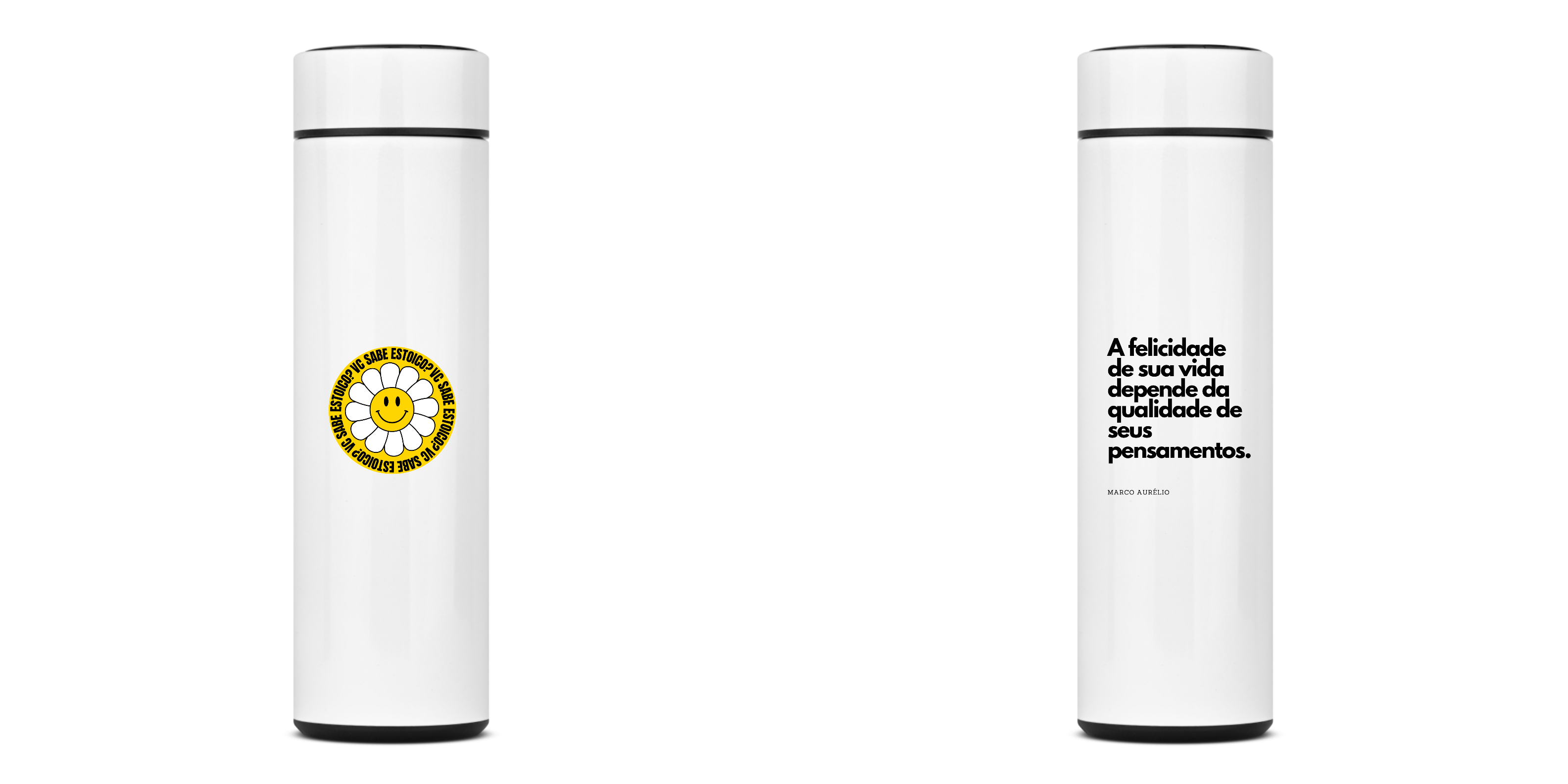 Garrafa Térmica A Felicidade De Sua Vida
