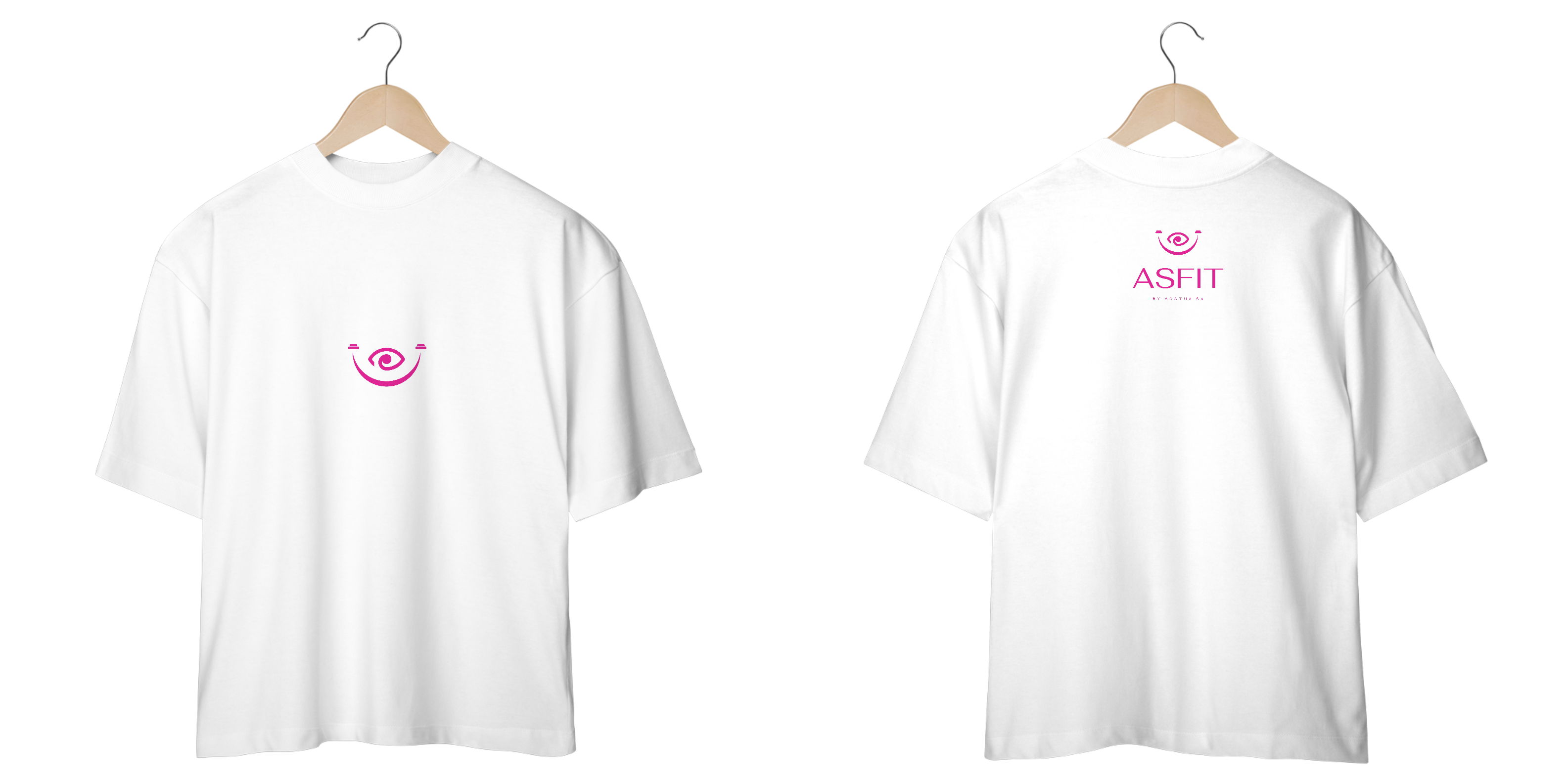 Oversized ASFIT - Branca e Off White
