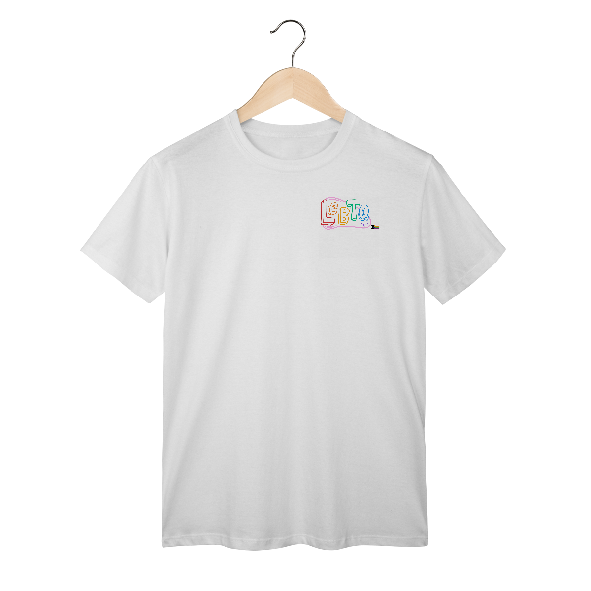 Camisa ARCO-IRIS lgbtq+ desenho