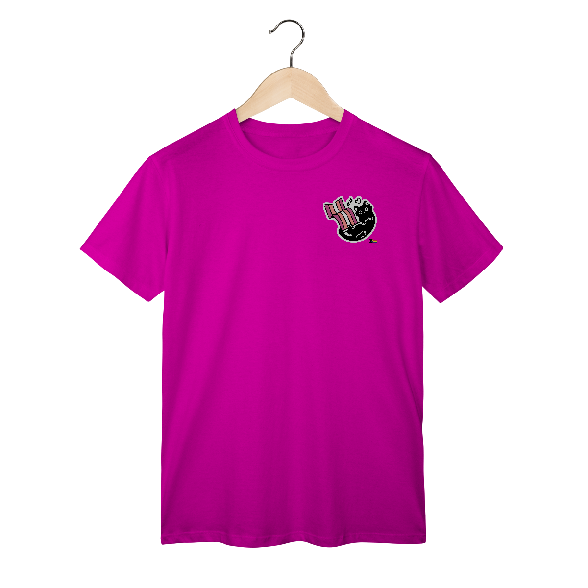 Camisa Lésbica Gatinho de Bandeira