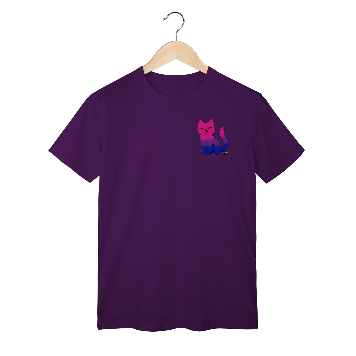 Camisa Bi Gatinho feliz