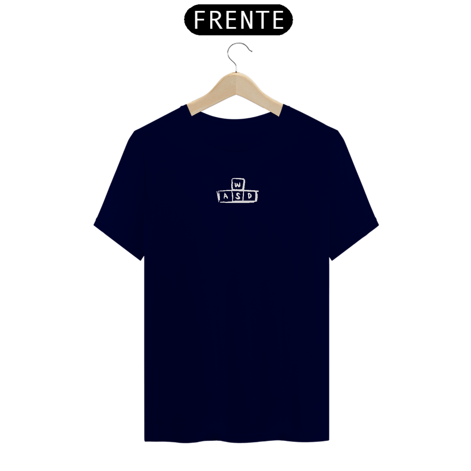 [Quality] Camiseta Gamer WASD - Frente