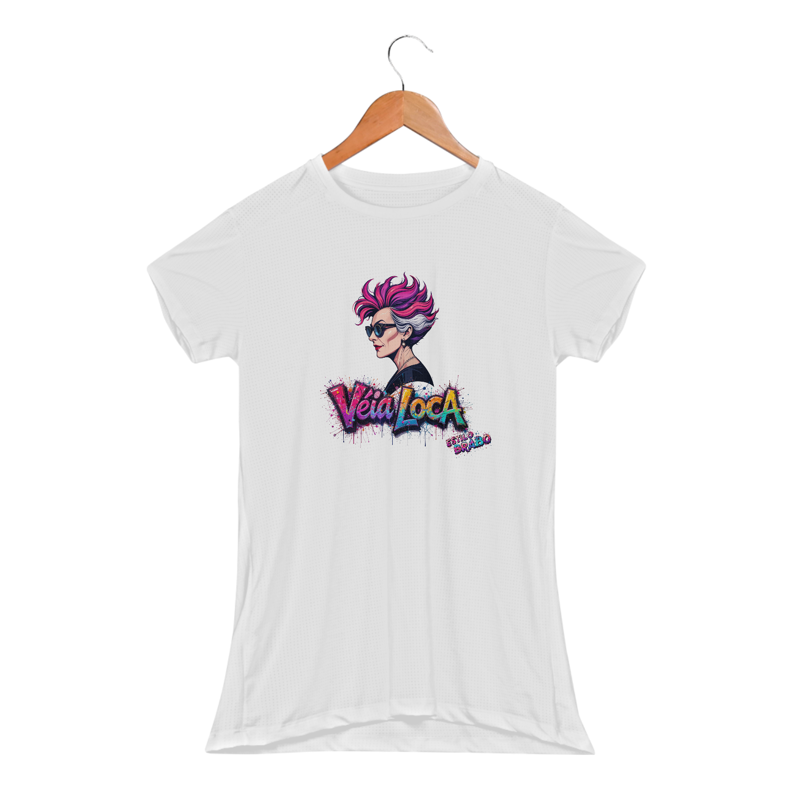 [Sport UV] Baby Long Dry Fit Véia Loca Estilo Brabo