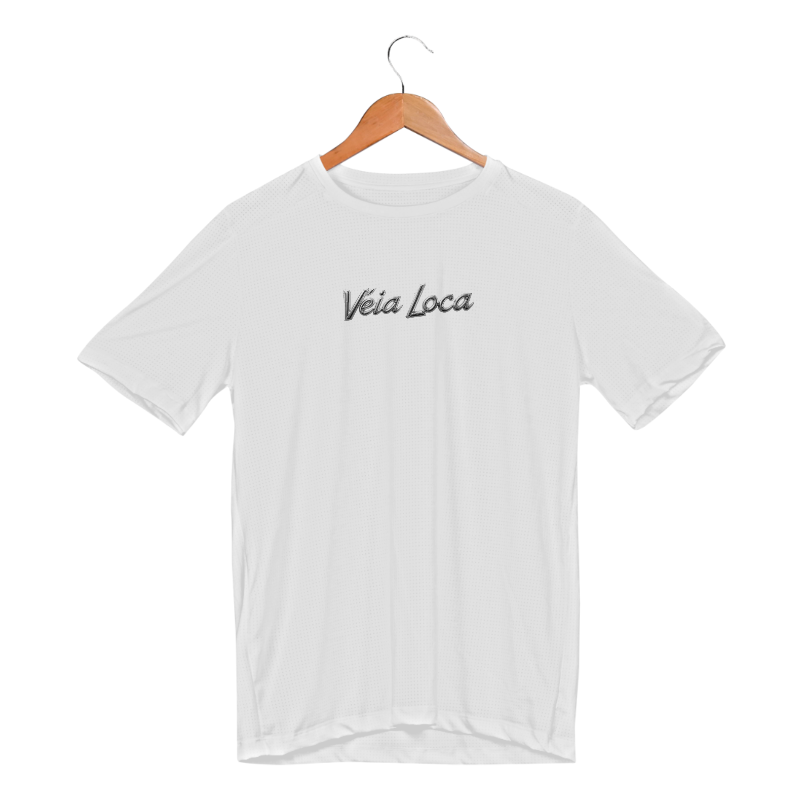 [Sport UV] Camiseta Dry Fit UV Véia Loca (Prata)