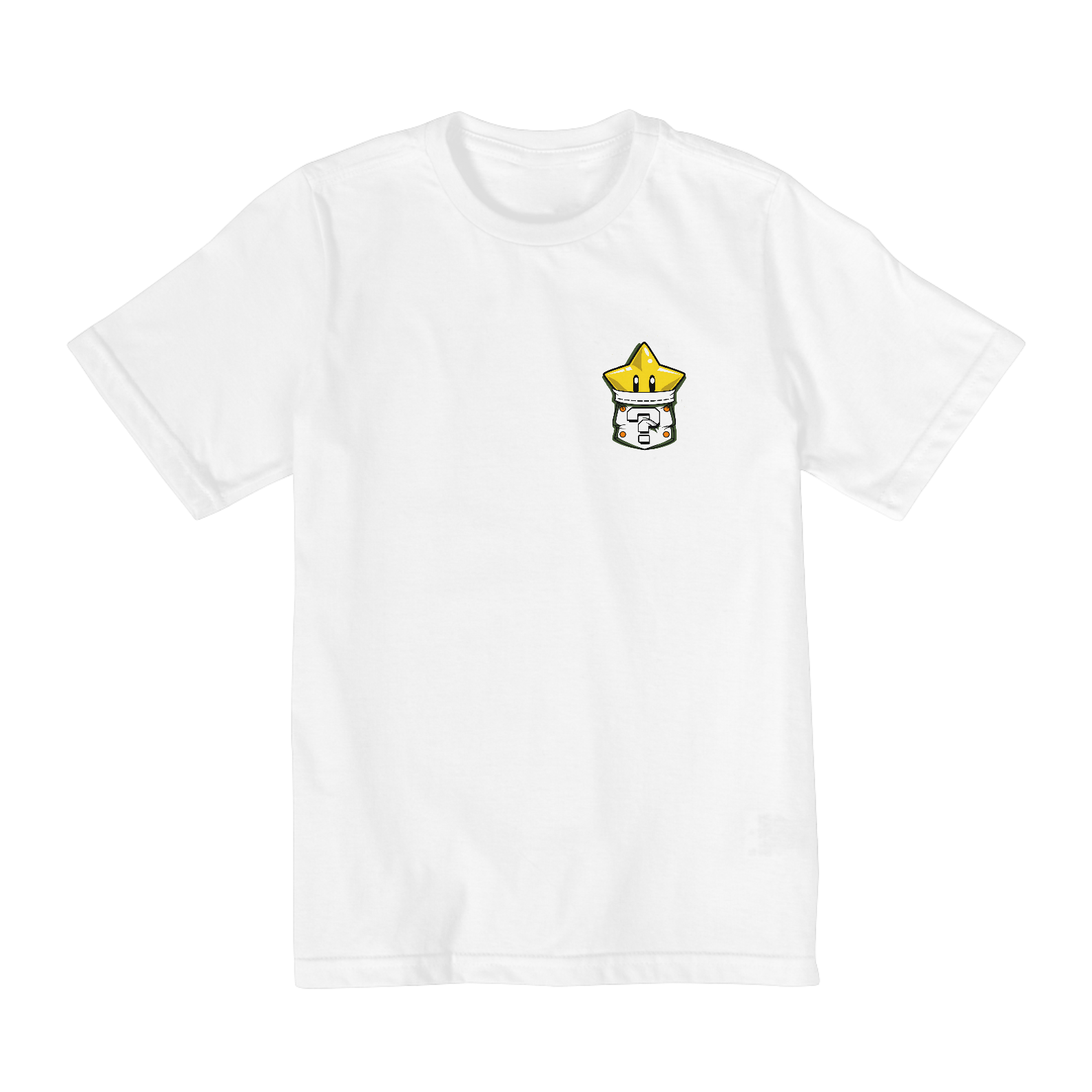 [Infantil] Camiseta Super Star de Bolso (10 a 14 anos)