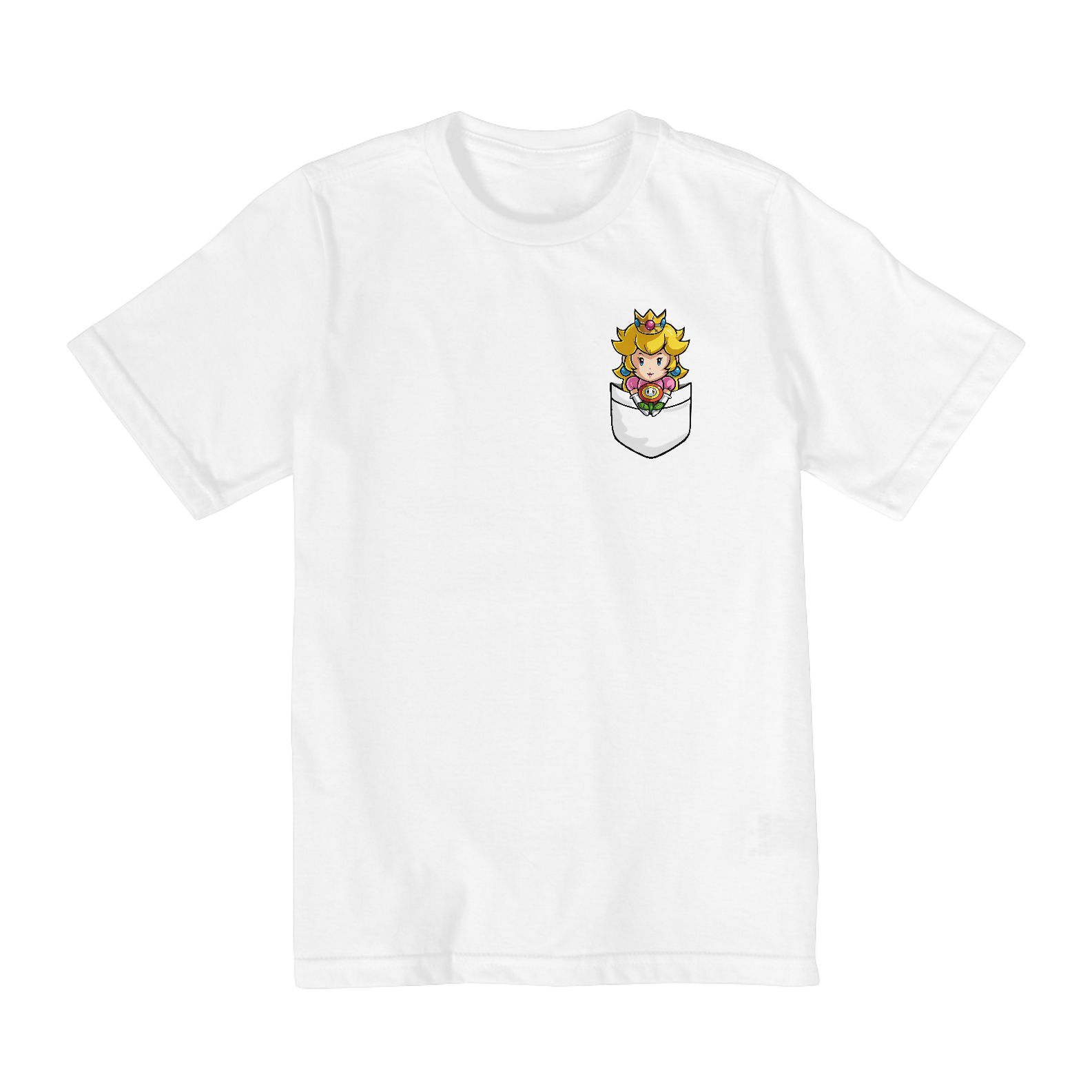 [Infantil] Camiseta Princesa no Bolso (2 a 8 anos)