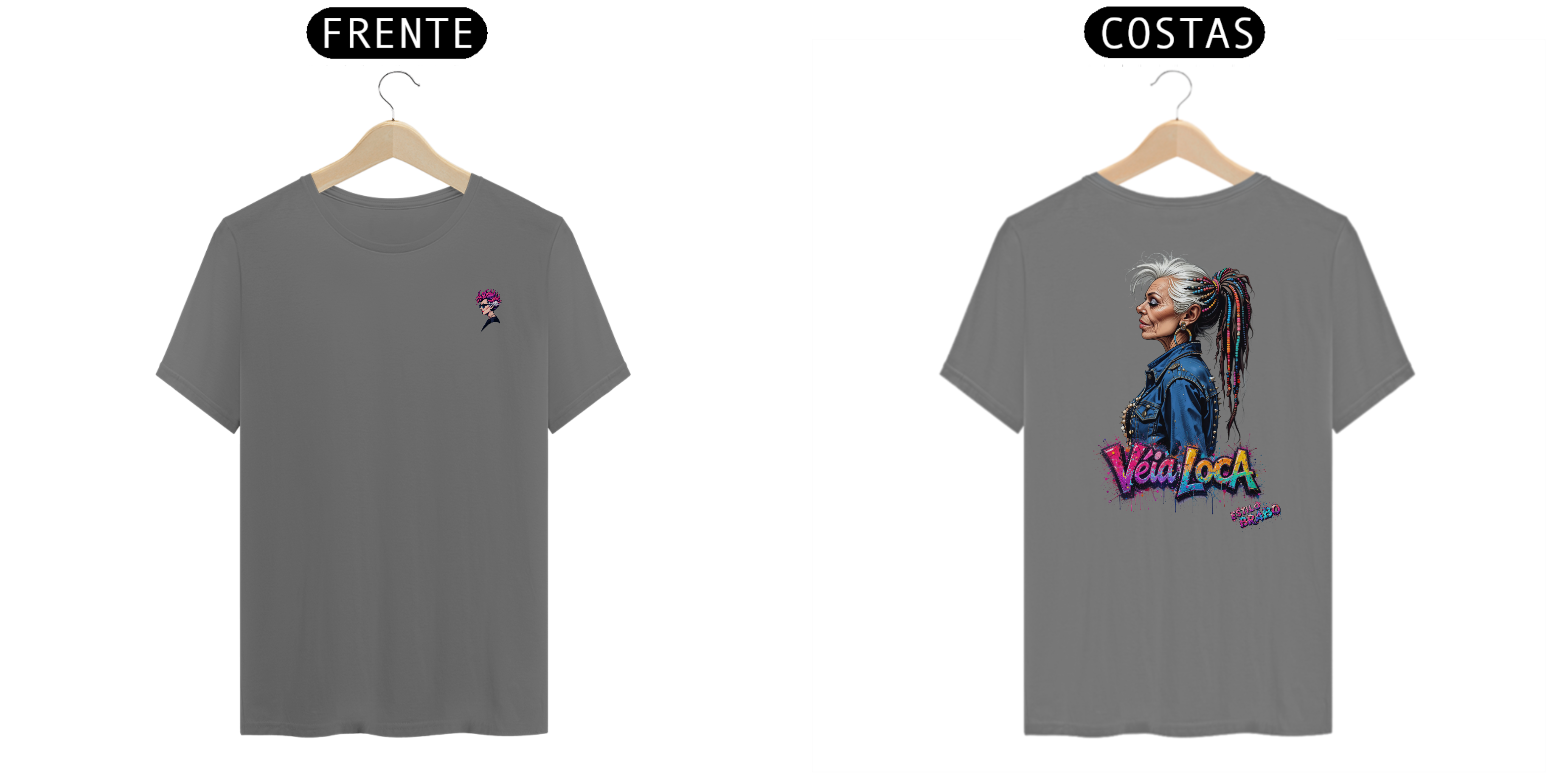 [Estonada] Camiseta Véia Loca Estilosa