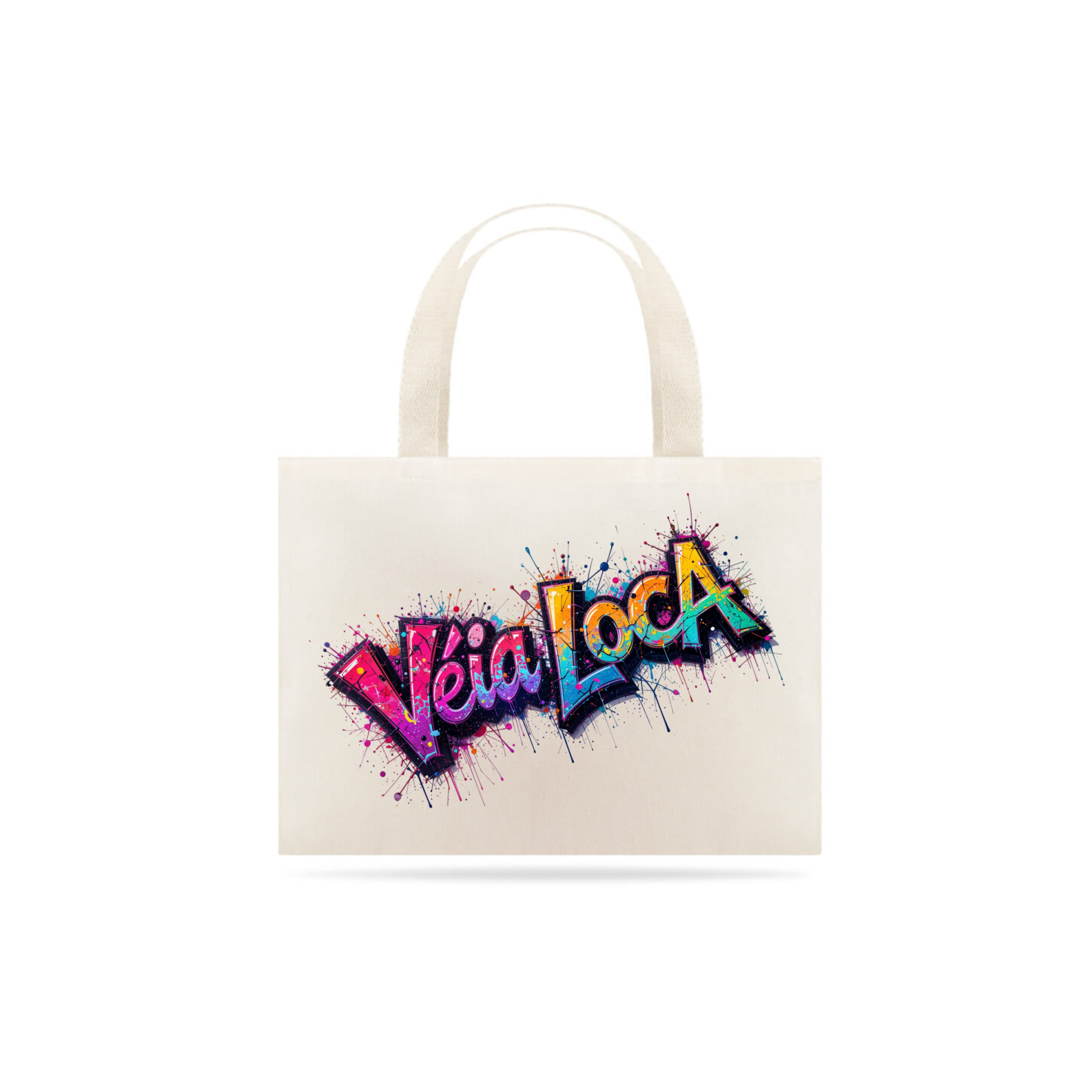 Eco Bag Véia Loca - Frente