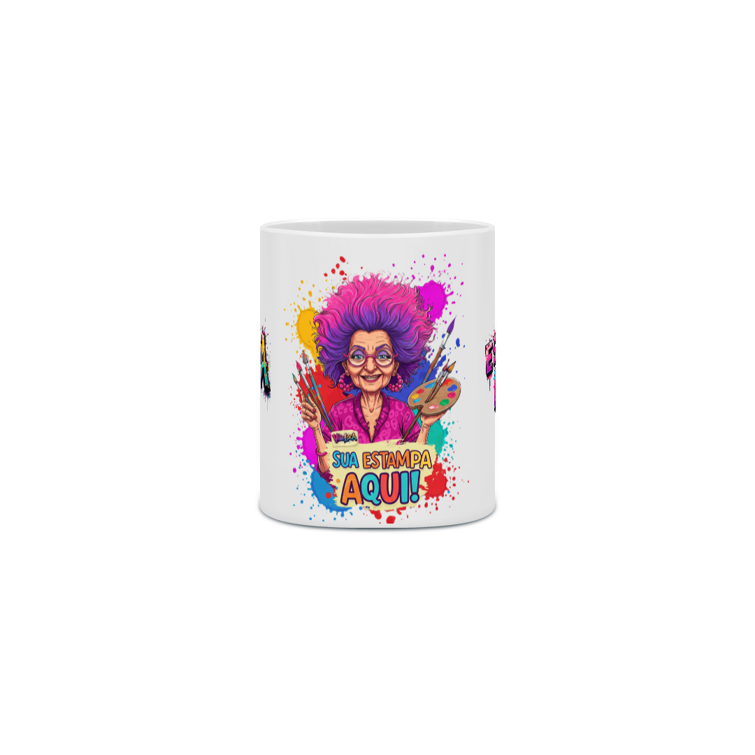 [PERSONALIZÁVEL] Modelo de Caneca Personalizada