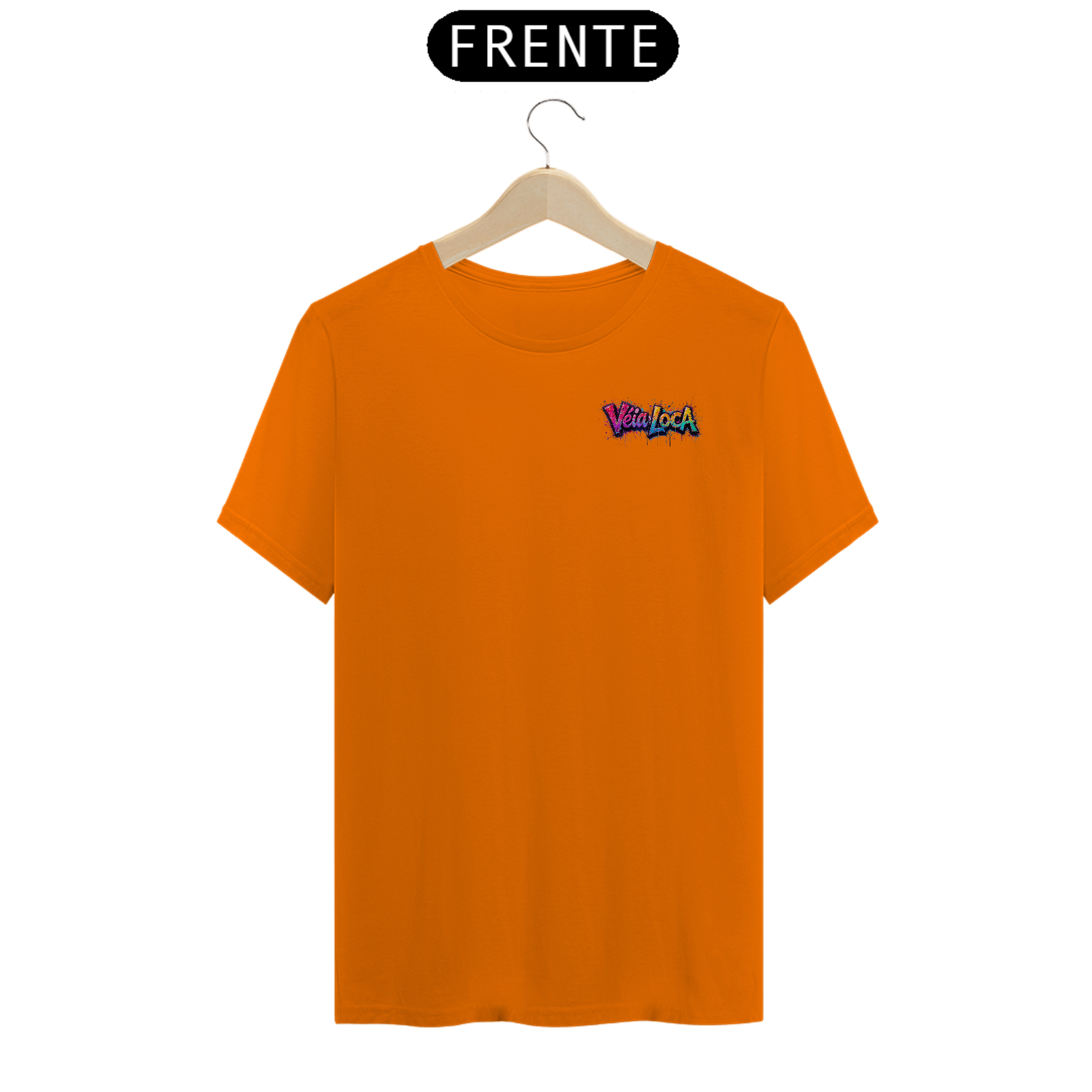 [Quality] Camiseta Véia Loca - Para quem não aceita ser básico!