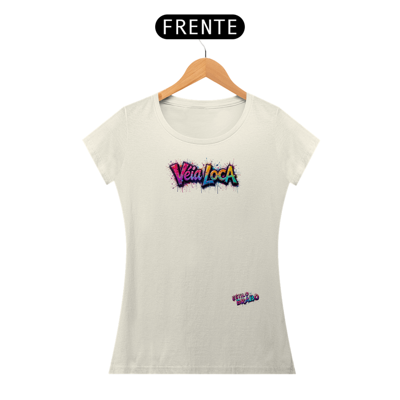 [Algodão Peruano] Baby Long Veia Loca Estilo Brabo