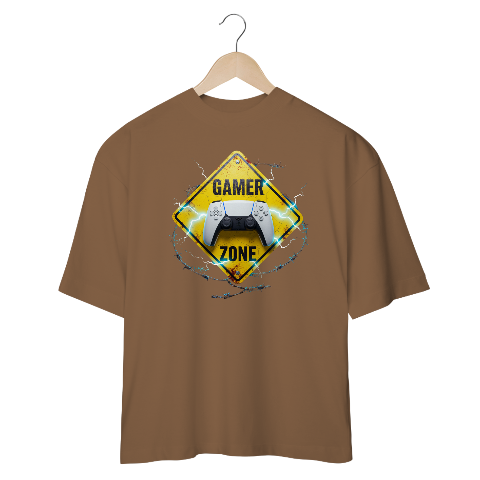 [Oversized] Camiseta Game Zone (Frente)