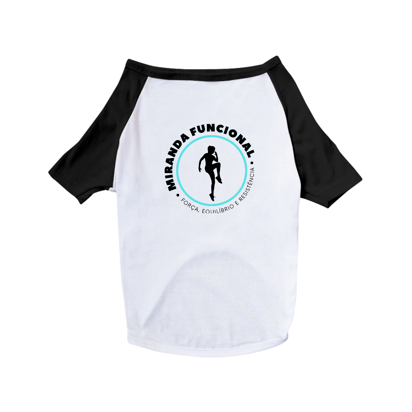 Camisa Pet Dog Miranda Funcional (Cores: Branco com Preto, Branco com Amarelo ou Branco com Rosa Pink)