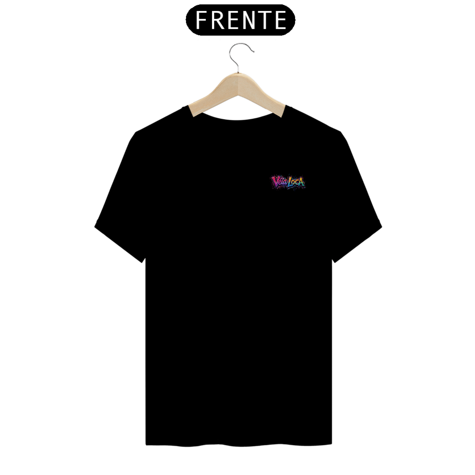 [Premium] Camiseta Véia Loca - Para quem não aceita ser básico!