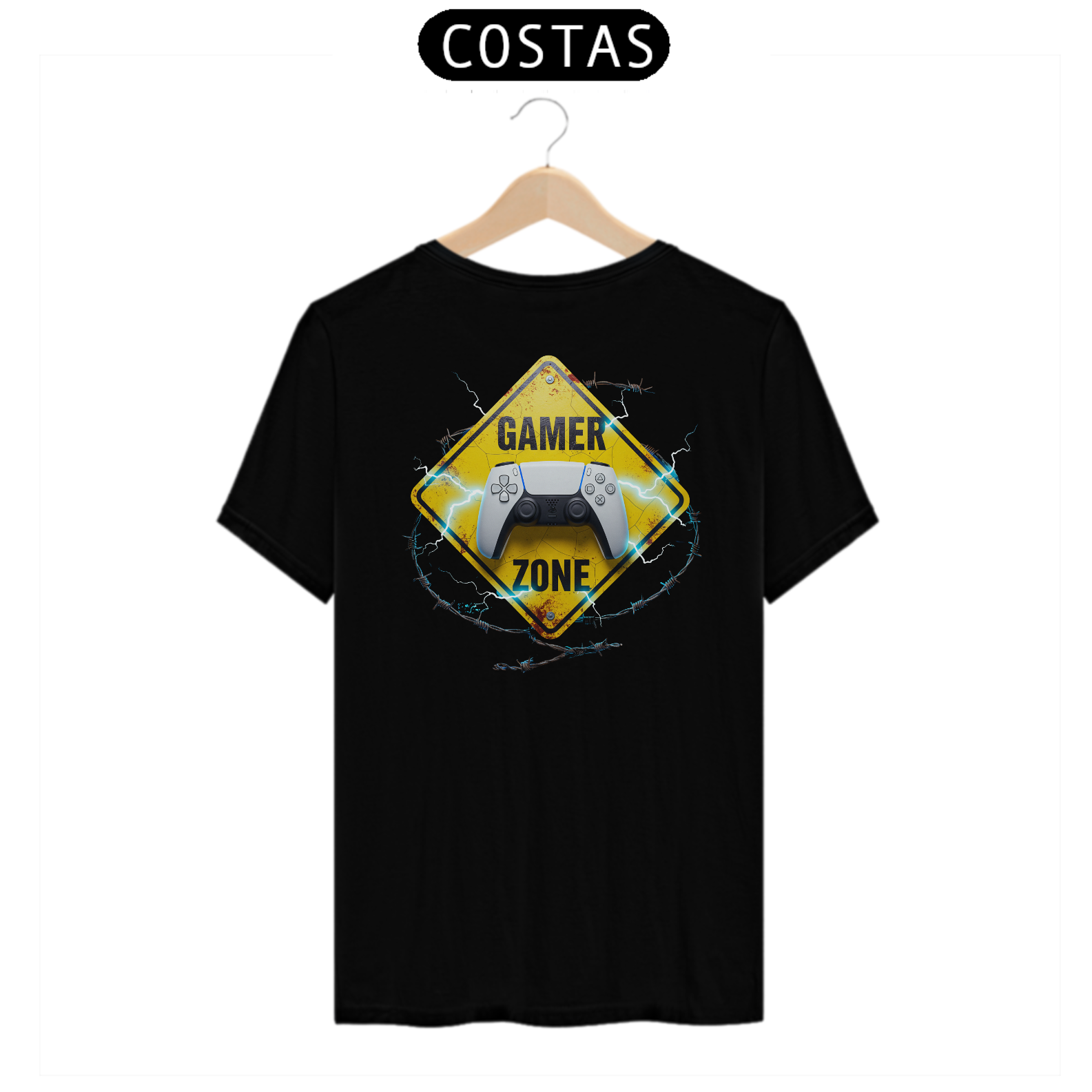 [Quality] Camiseta Gamer Zone